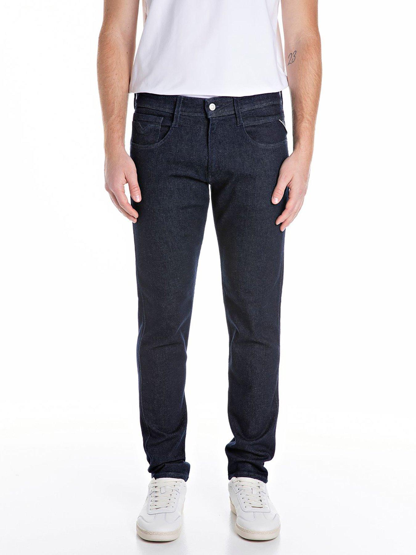 undefined Anbass C-Stretch Slim Fit Jeans - Dark Blue