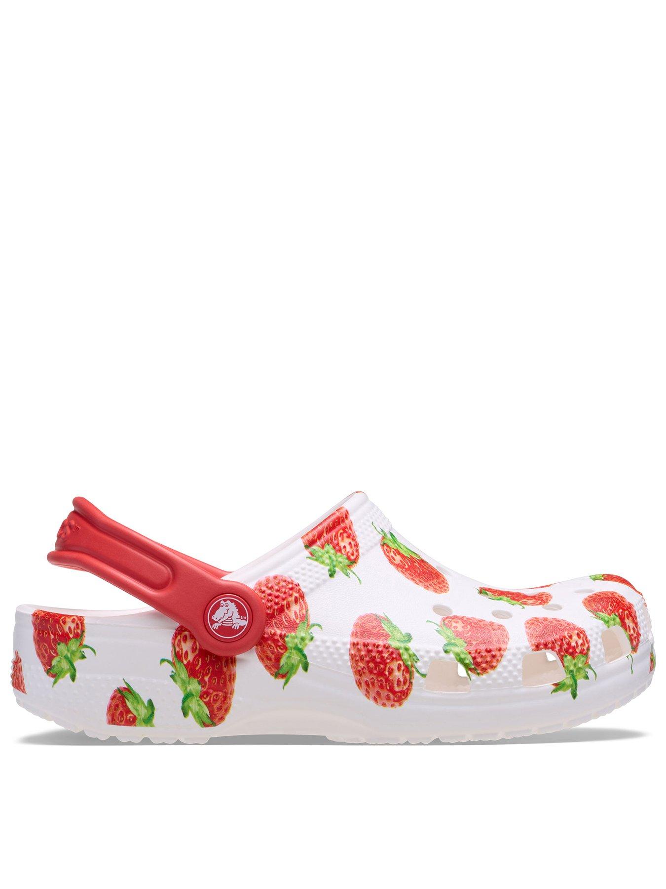 Crocs Classic Fresh Fruits Clog T - White