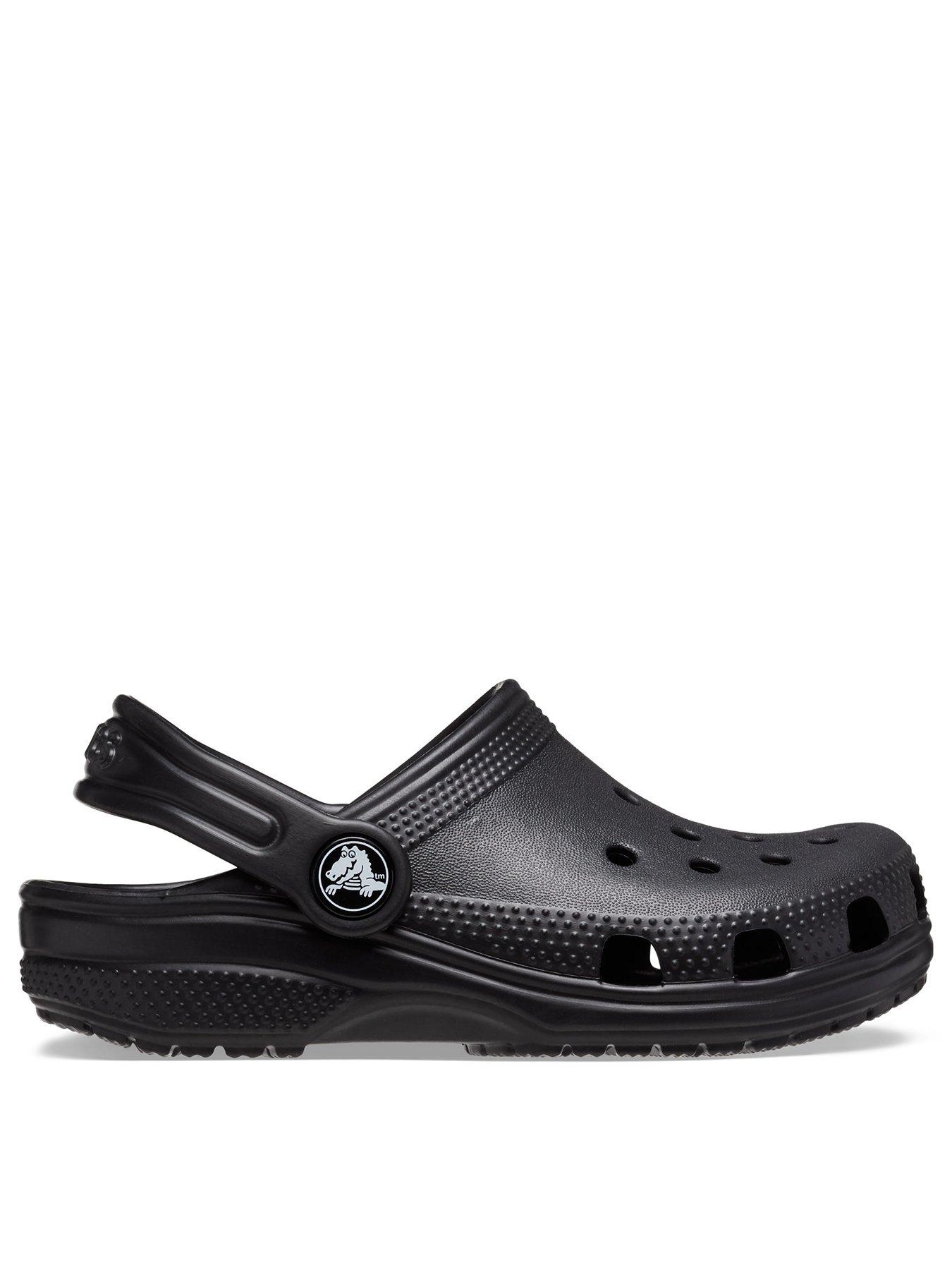  image of crocs-kids-classic-clog-black