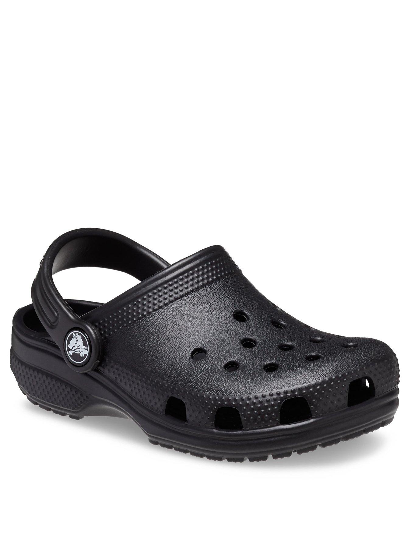  image of crocs-kids-classic-clog-black