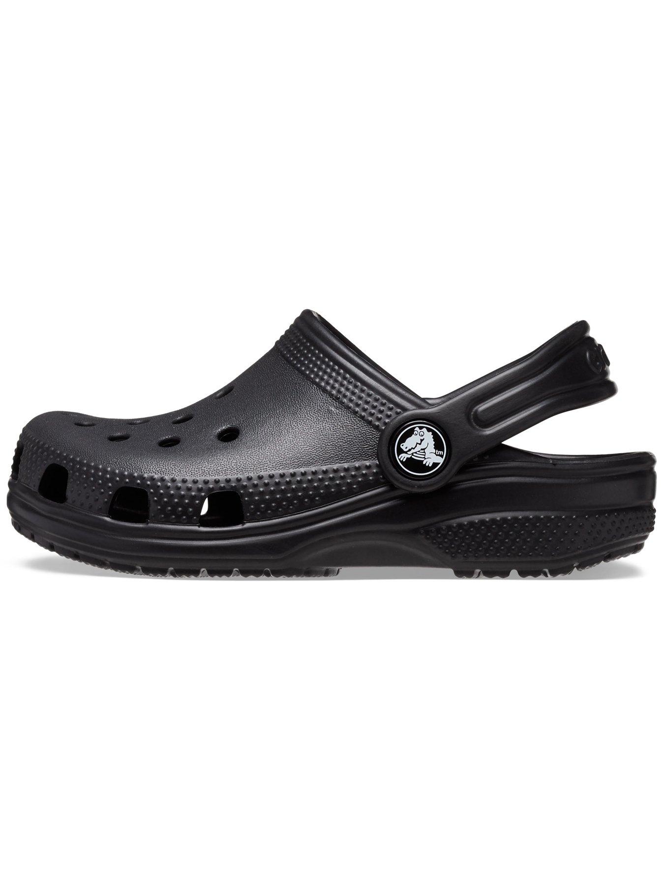  image of crocs-kids-classic-clog-black