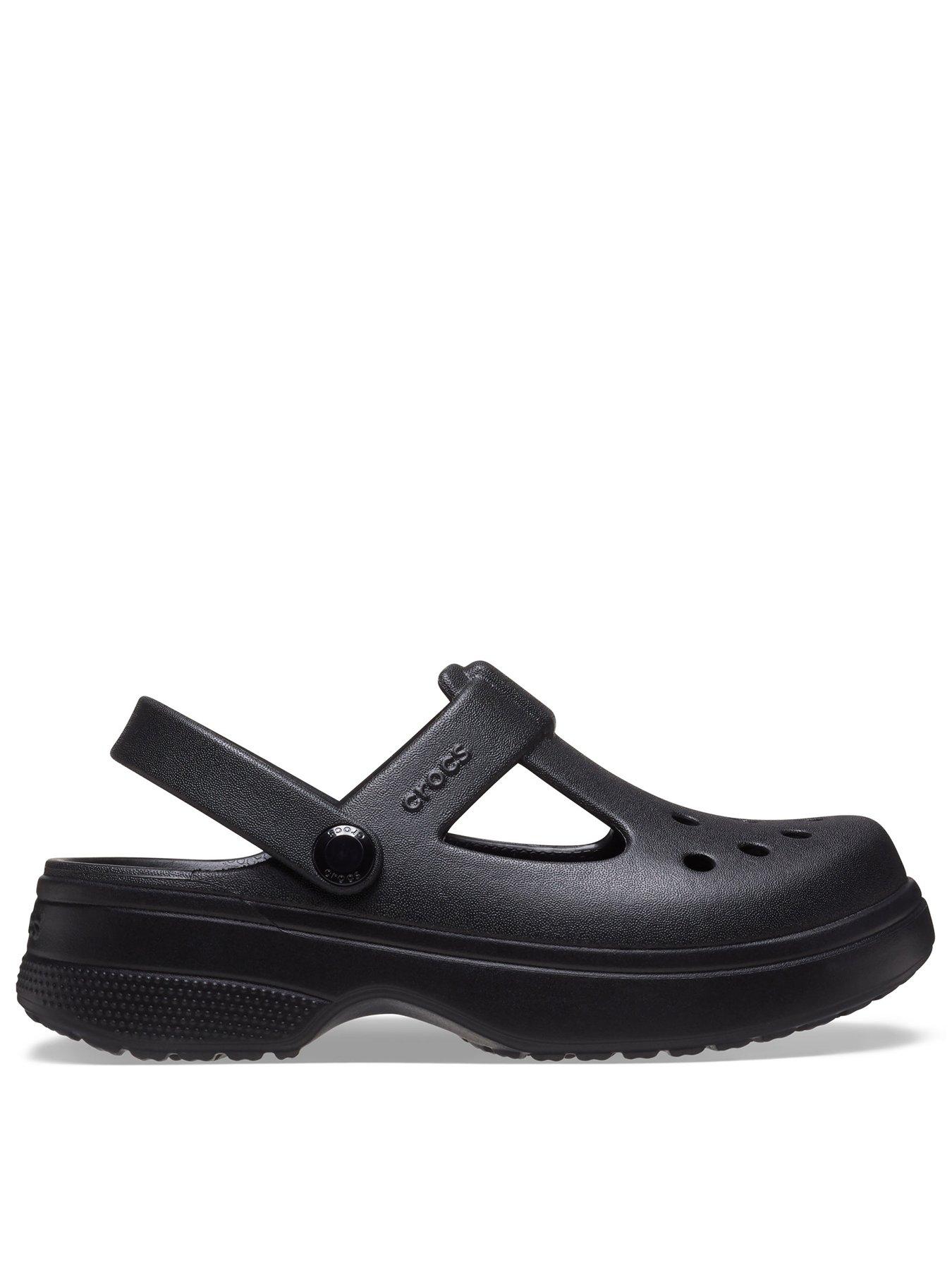  image of crocs-classic-mary-jane-clog-k-black