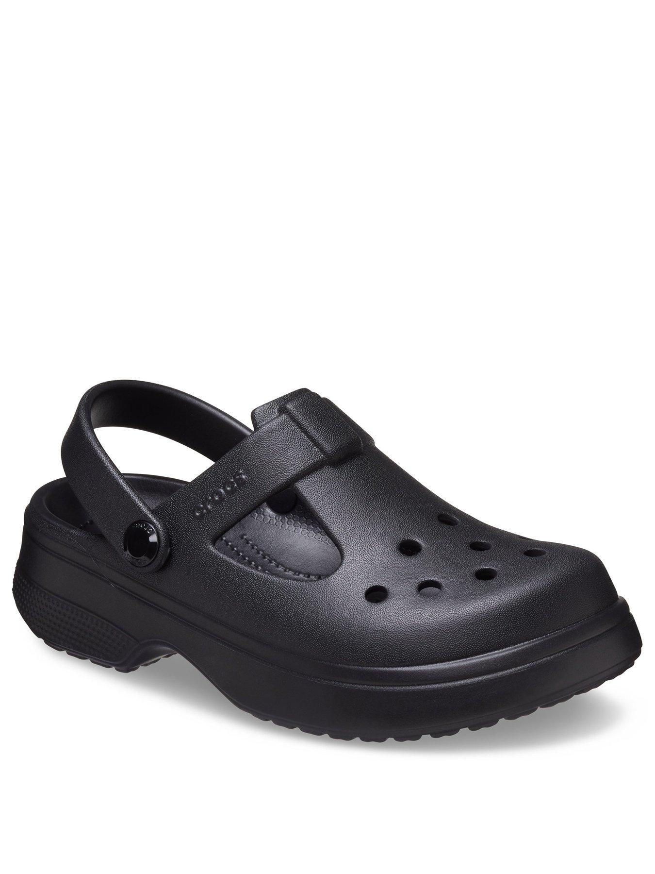  image of crocs-classic-mary-jane-clog-k-black