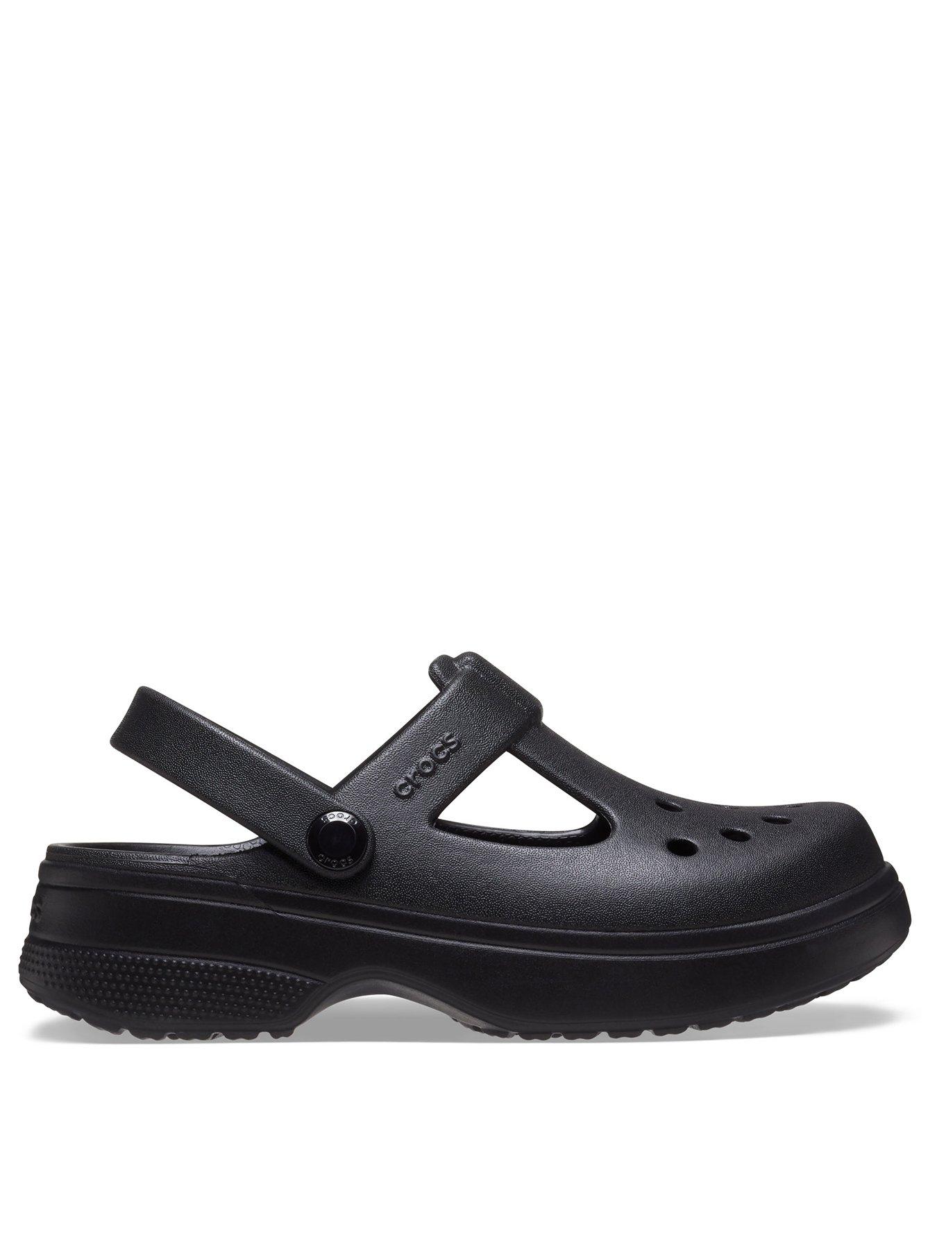  image of crocs-classic-mary-jane-clog-t-black