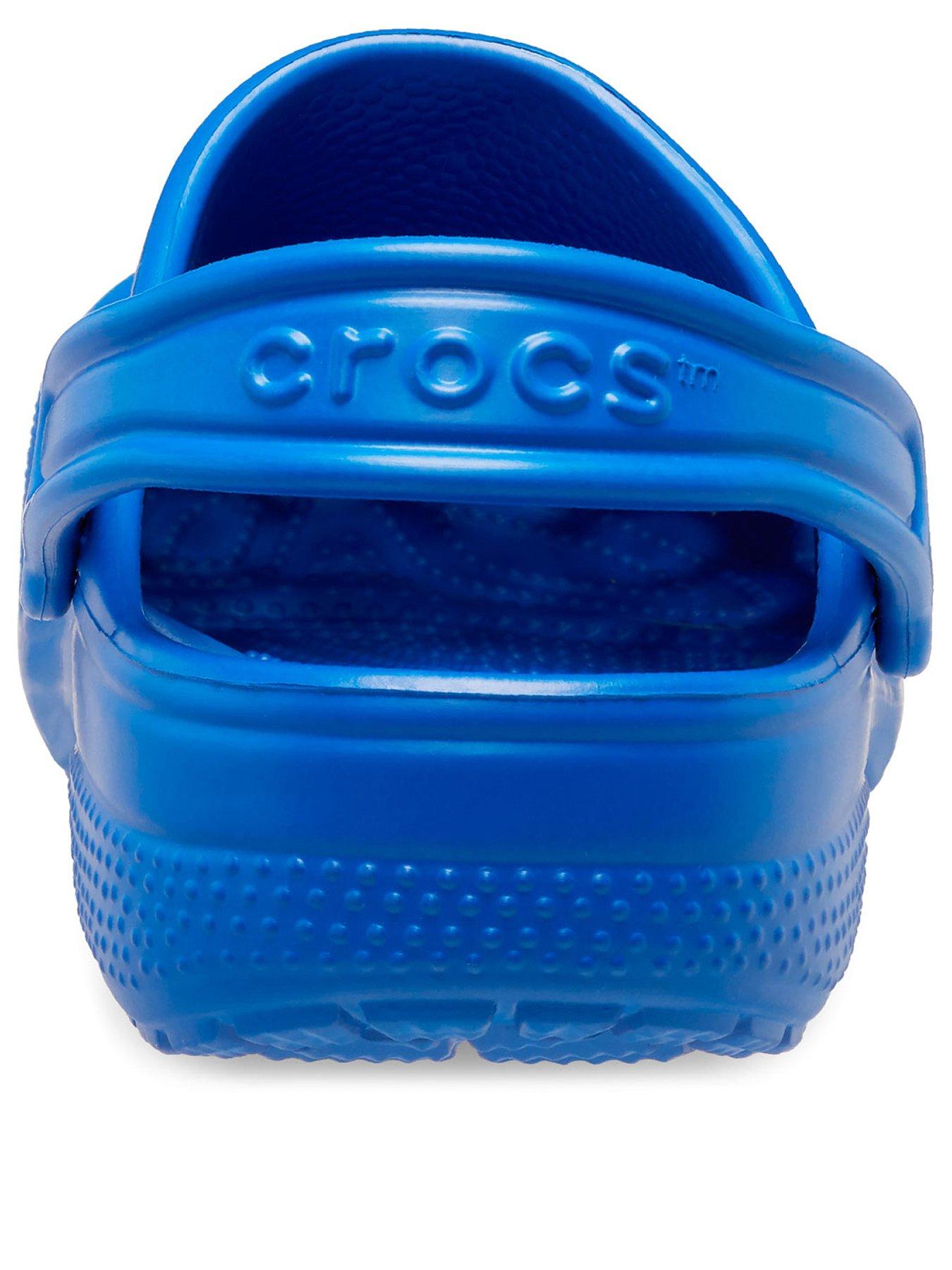  image of crocs-kids-classic-clog-blue-bolt