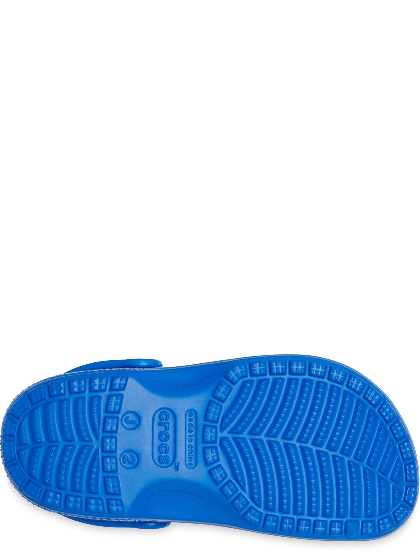  image of crocs-kids-classic-clog-blue-bolt
