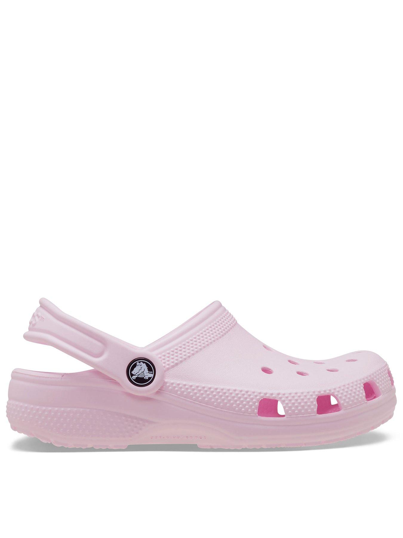  image of crocs-toddler-classic-clog-pink-milk