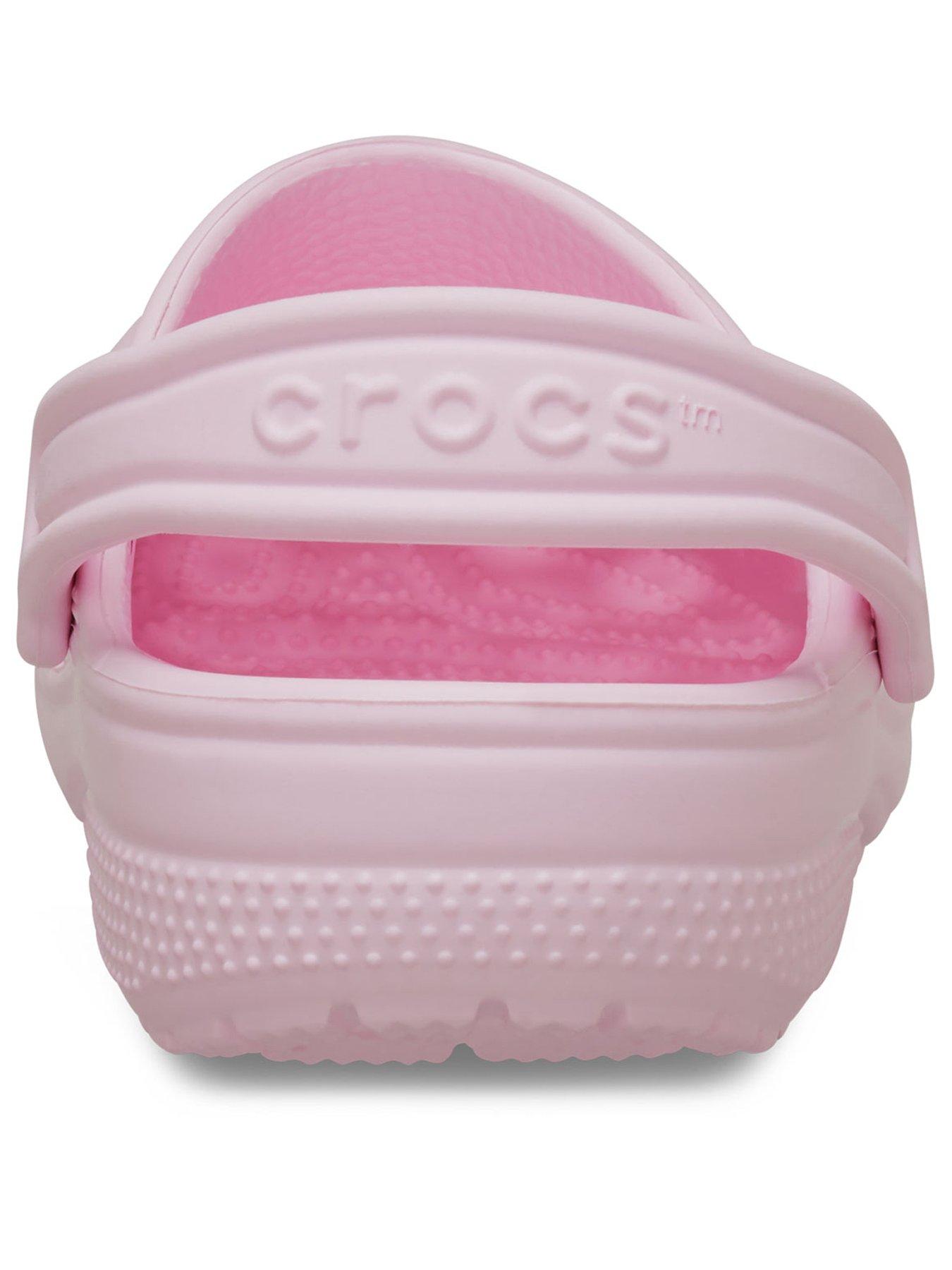  image of crocs-toddler-classic-clog-pink-milk