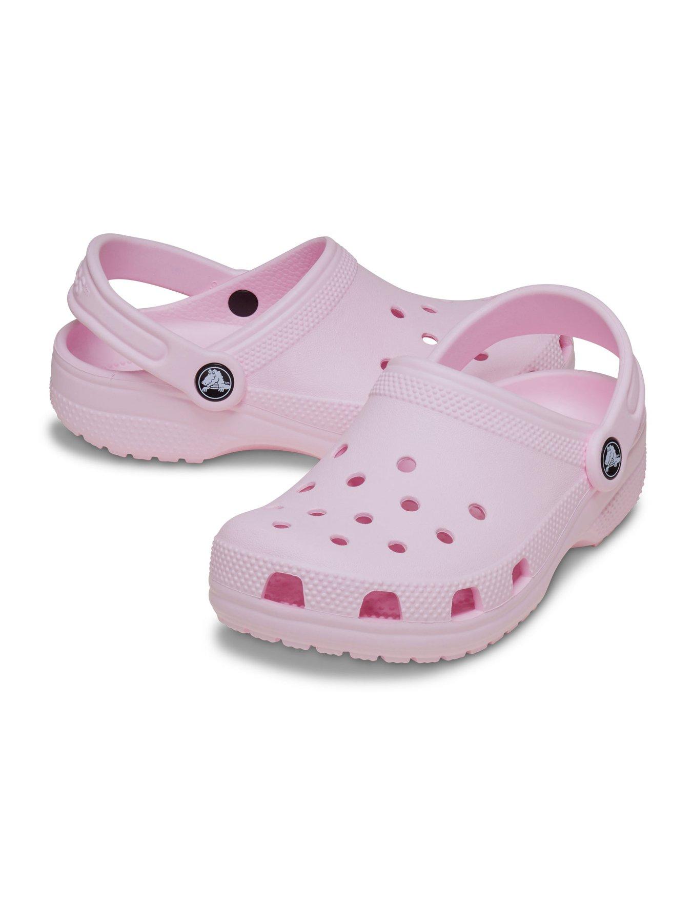  image of crocs-toddler-classic-clog-pink-milk