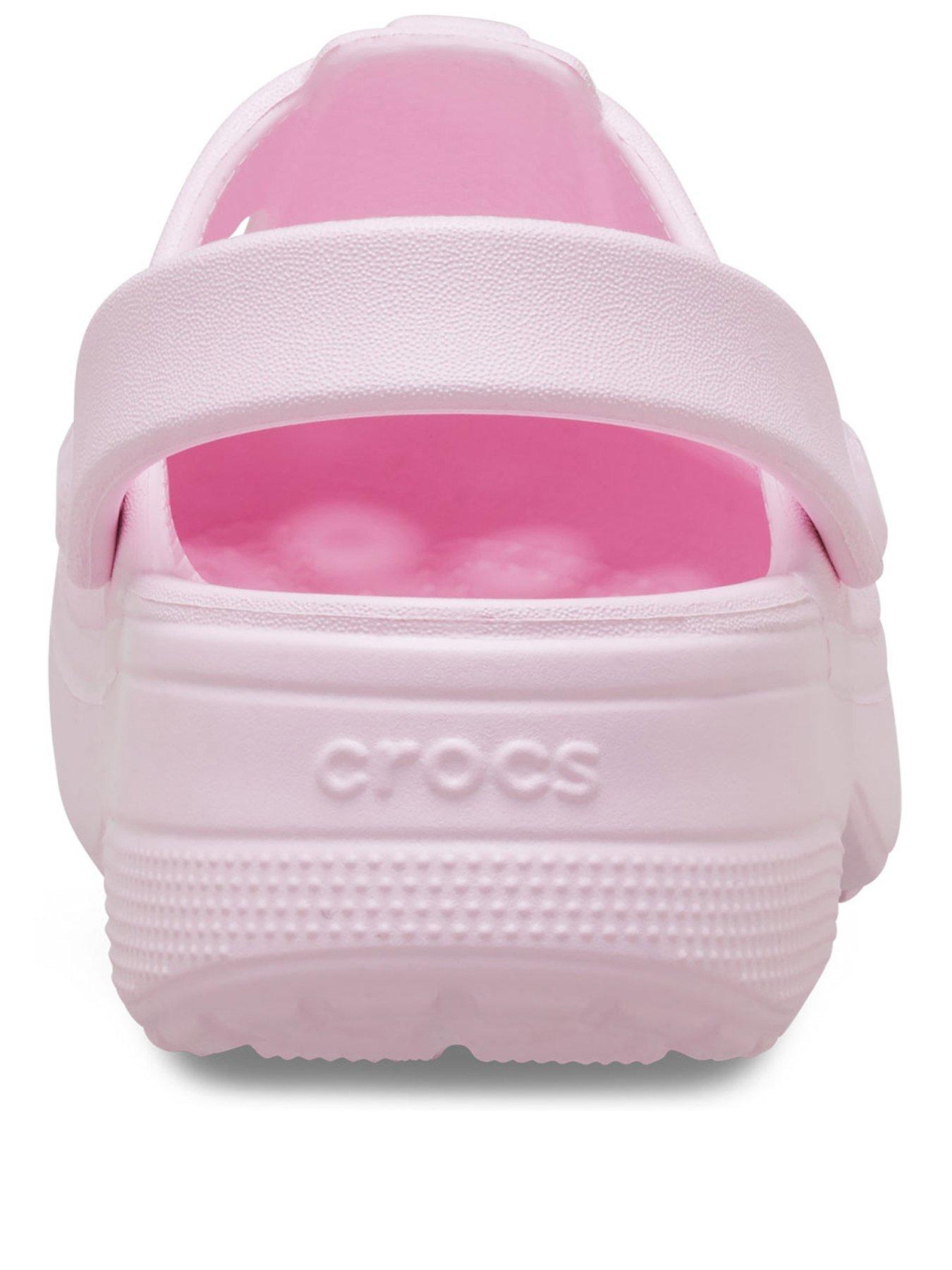  image of crocs-toddler-classic-mary-jane-clog-pink-milk
