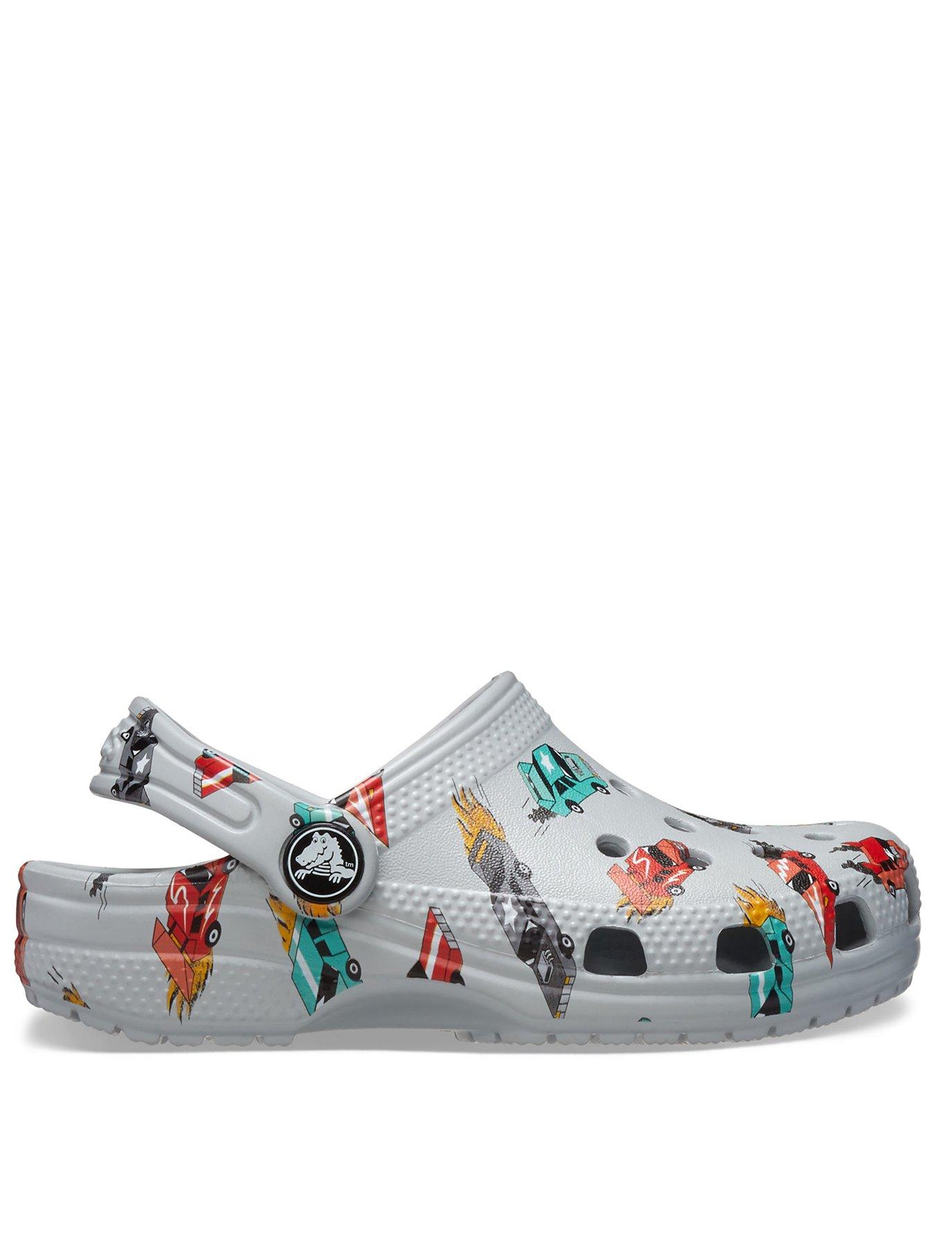 Crocs Classic Race Cars Graphic Cg T - Grey