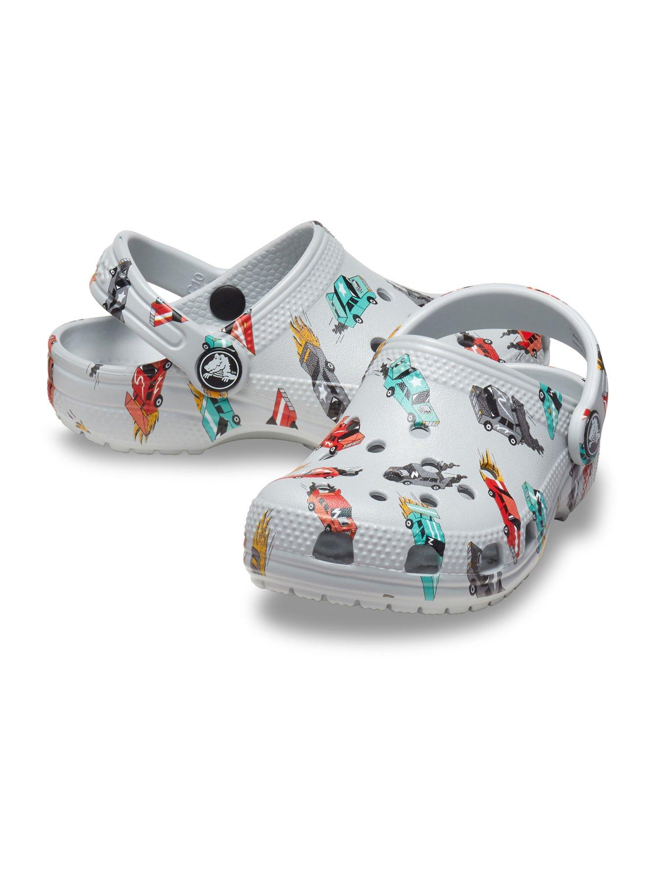  image of crocs-classic-race-cars-graphic-cg-t-grey