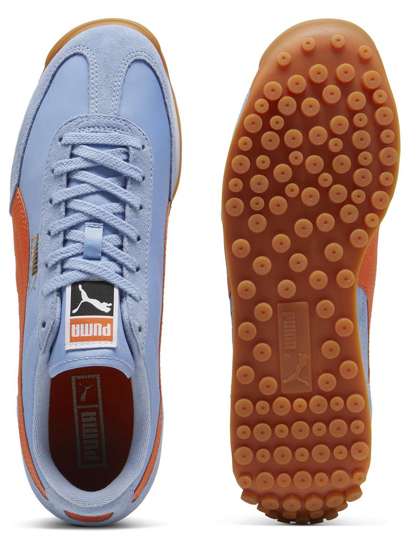 Puma Women's Easy Rider Vintage Trainers /Orange Light Blue