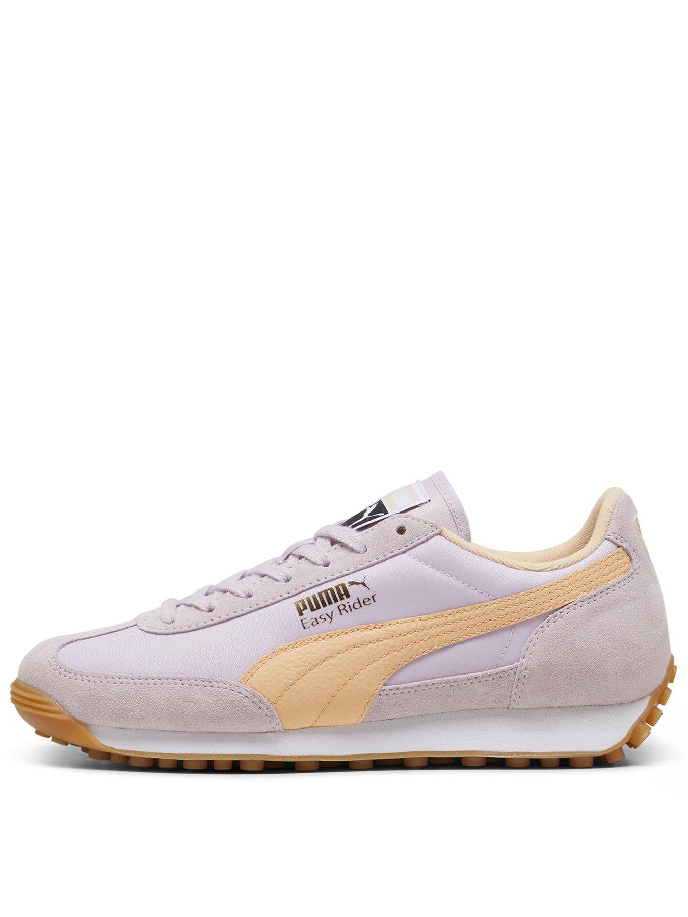 Puma Women's Easy Rider Vintage Trainers Pink Littlewoods
