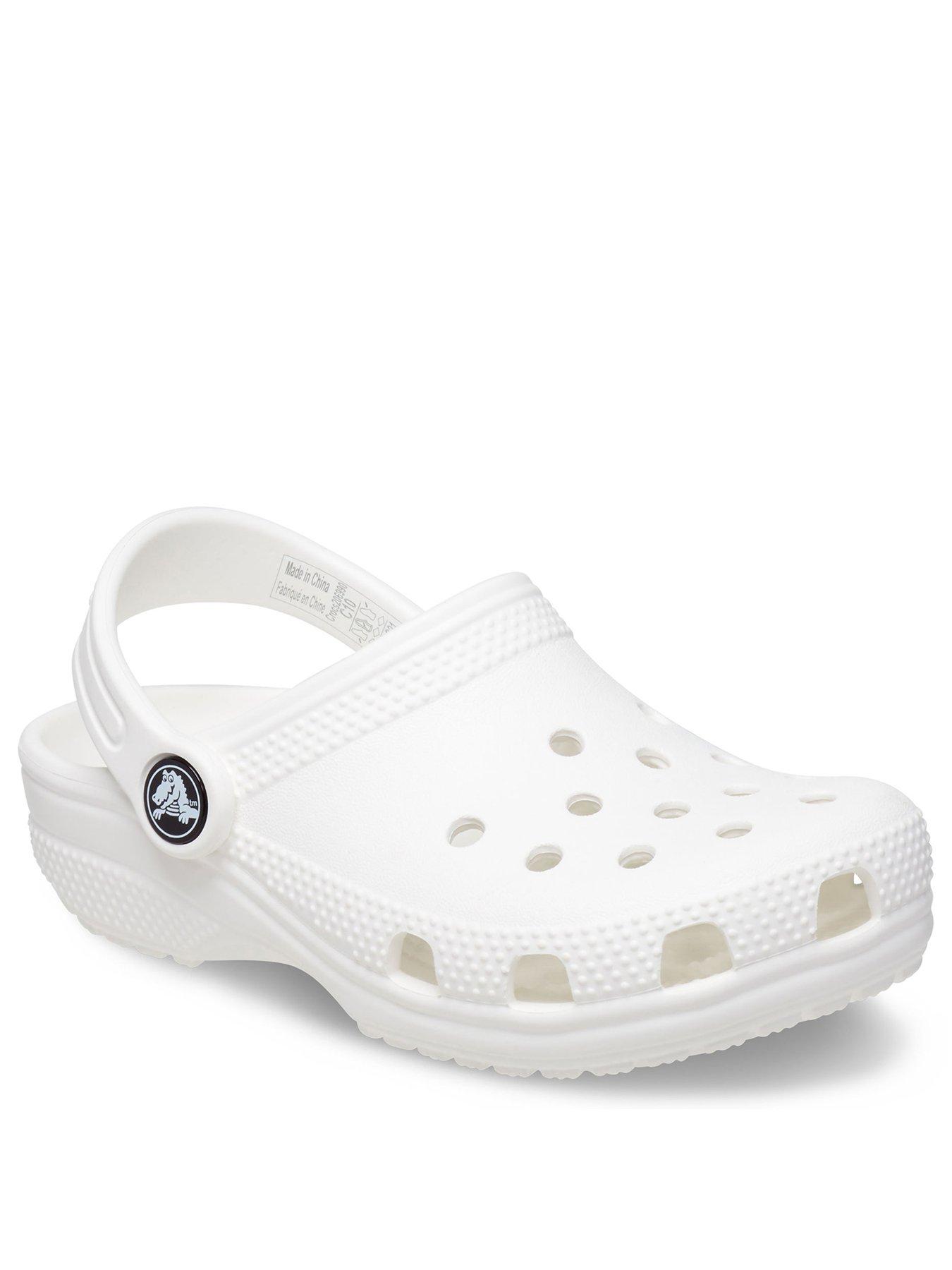 Image 2 of 5 of Crocs Toddler Classic Clog - White