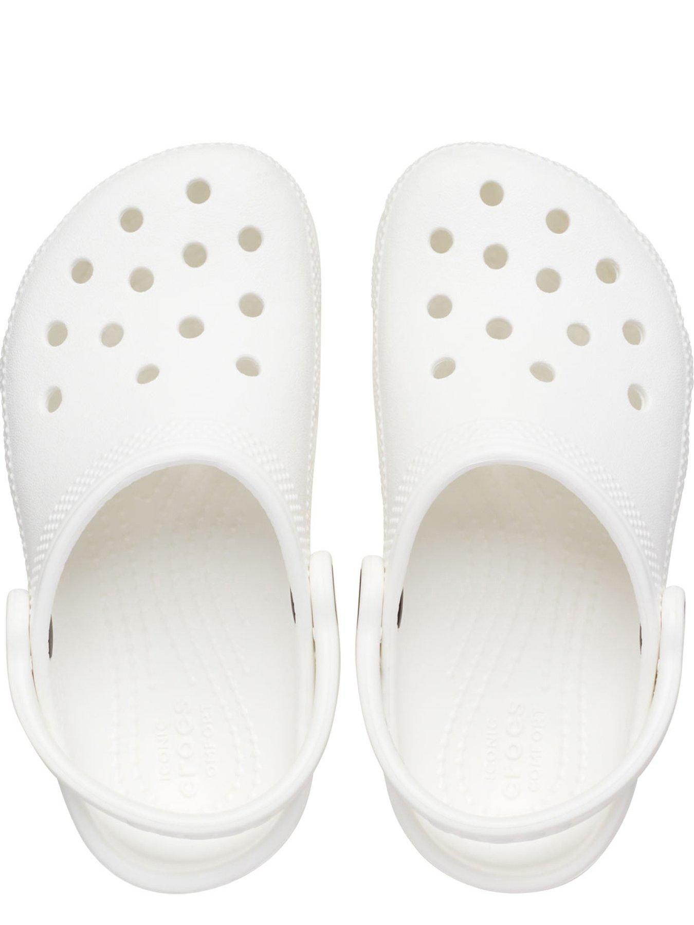 Image 3 of 5 of Crocs Toddler Classic Clog - White