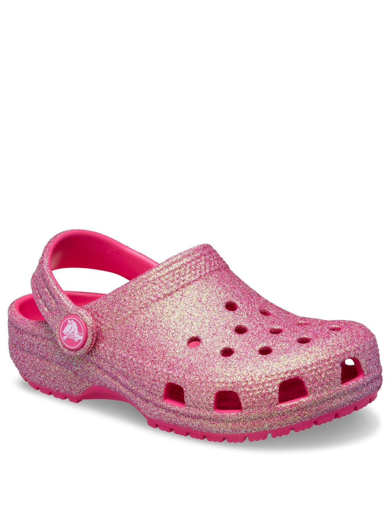 stillFront image of crocs-classic-iridescent-glitter-cgt-multi