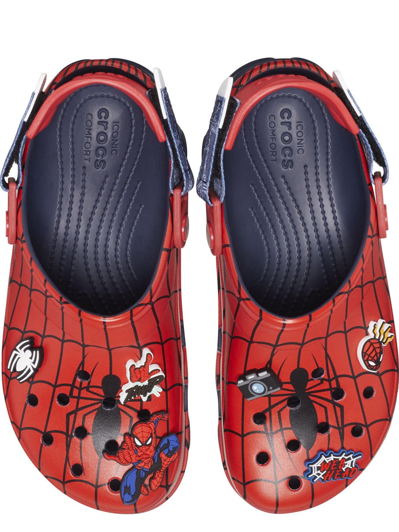 Crocs Spider-Man All Terrain Clog K - Navy | Littlewoods display picture 2