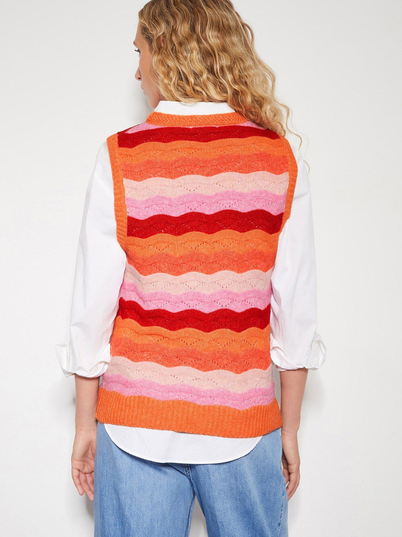  image of monsoon-sasha-stripe-tank-pink