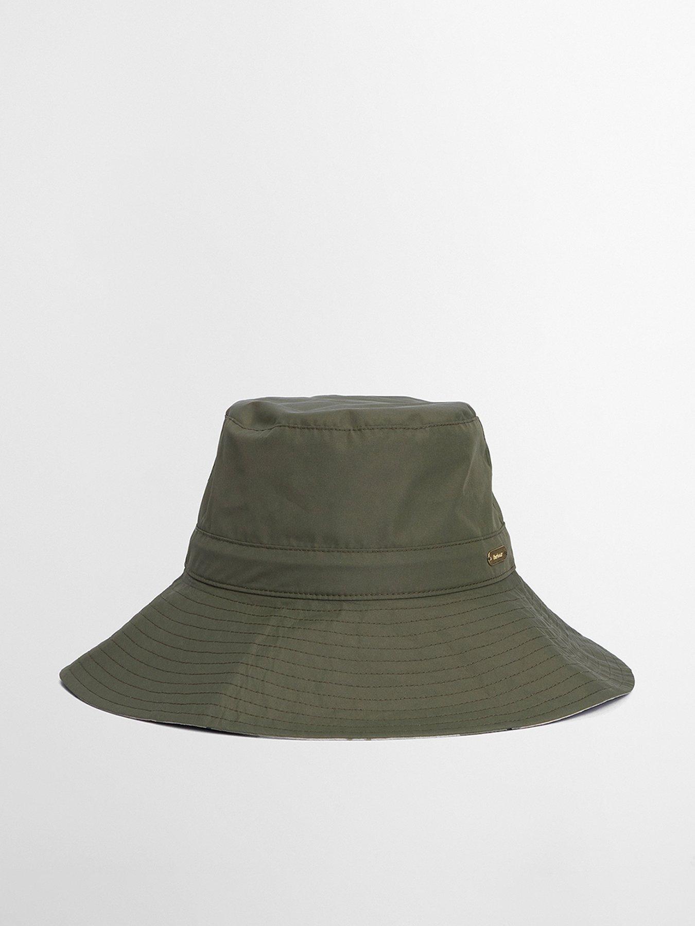 barbour-darla-showerproof-bucket-hat-green