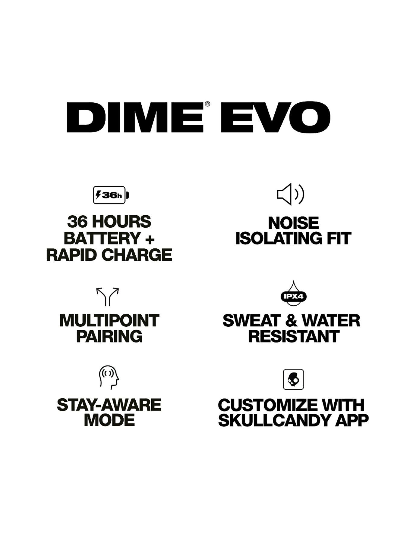  image of skullcandy-dime-evo-true-wireless-earbuds