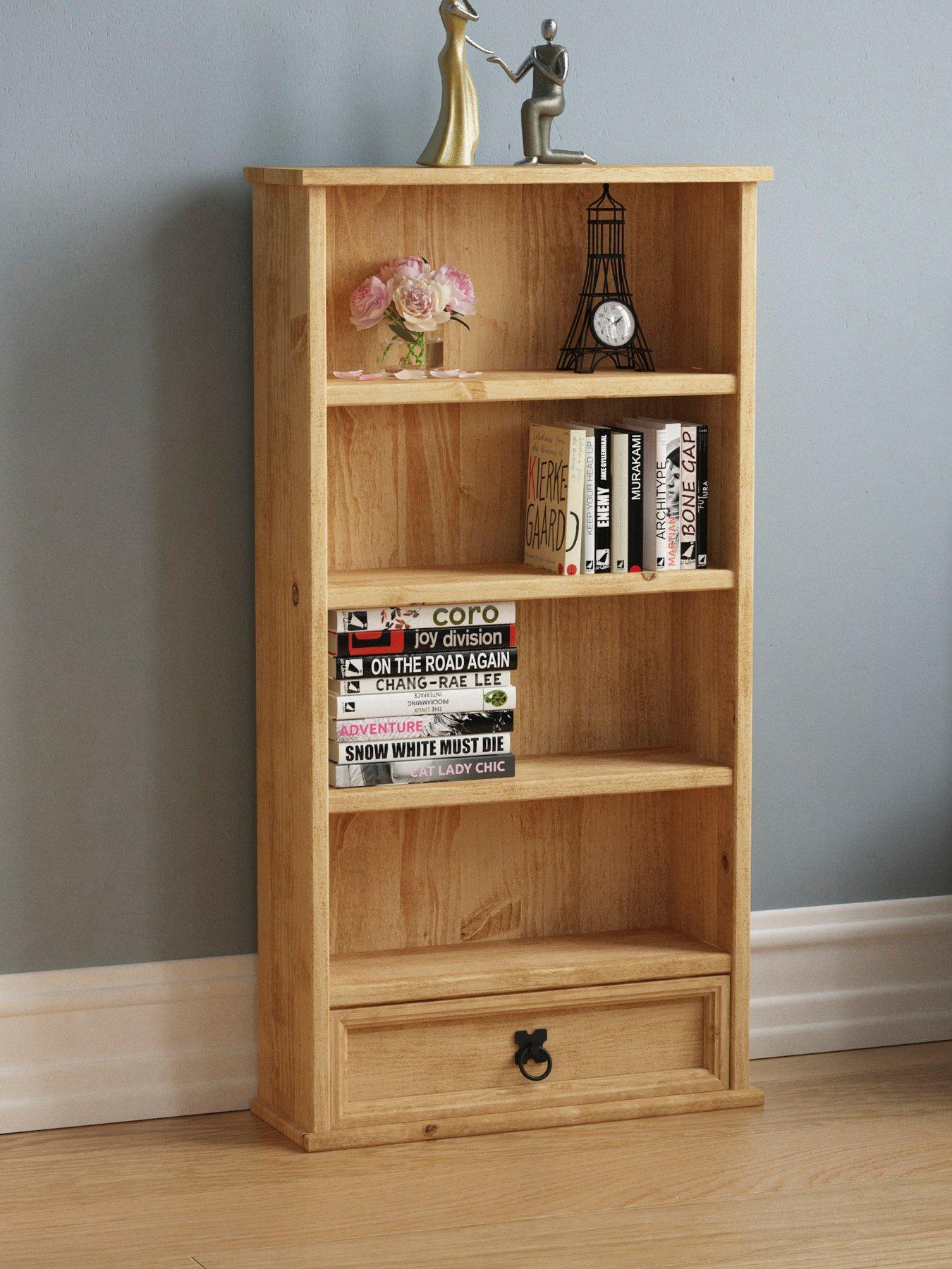  image of vida-designs-corona-1-drawer-dvd-rack
