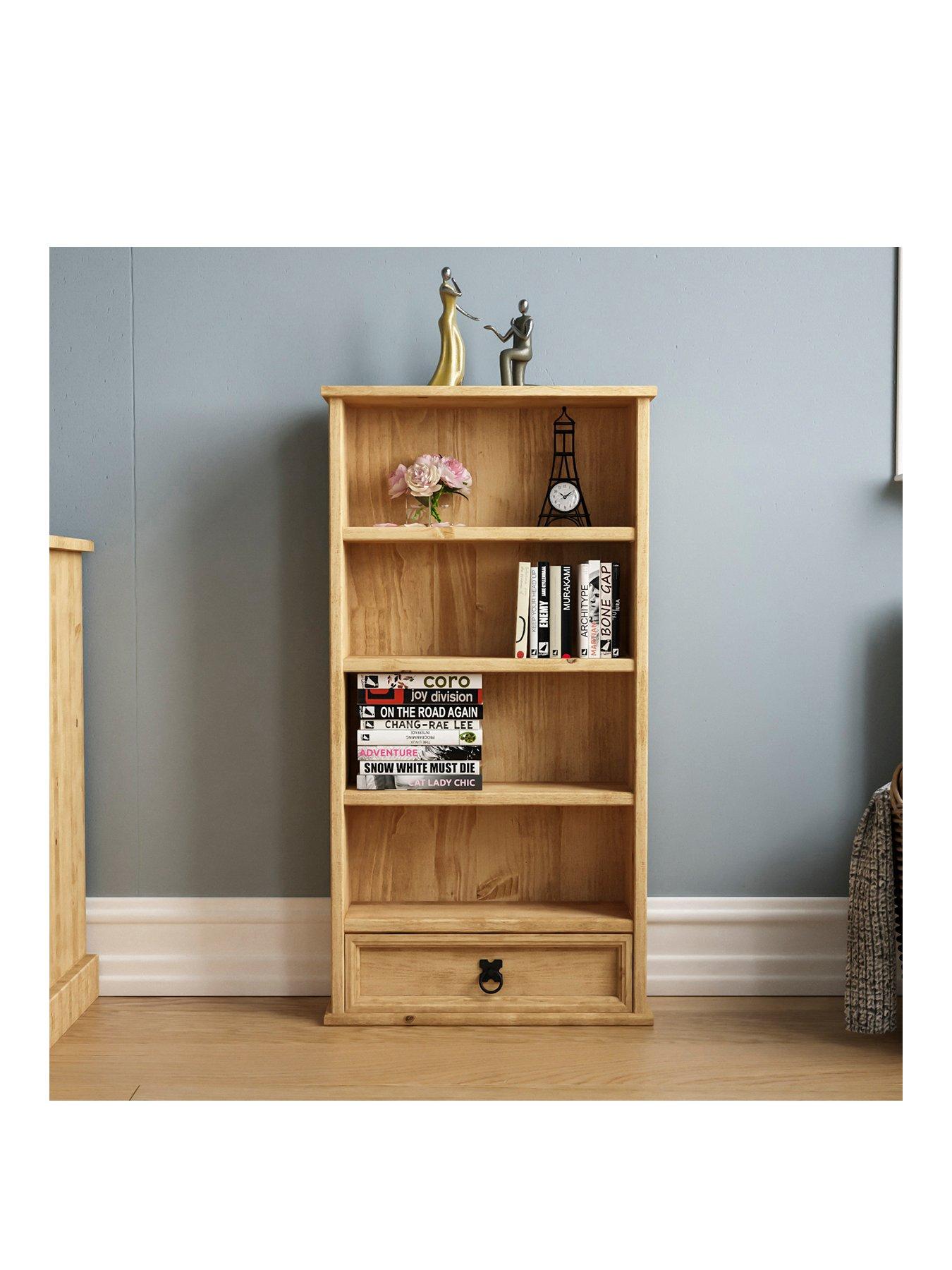  image of vida-designs-corona-1-drawer-dvd-rack