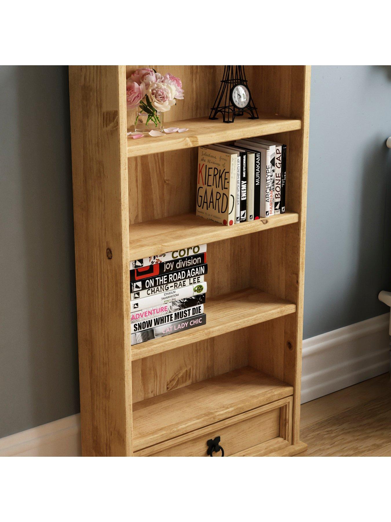  image of vida-designs-corona-1-drawer-dvd-rack