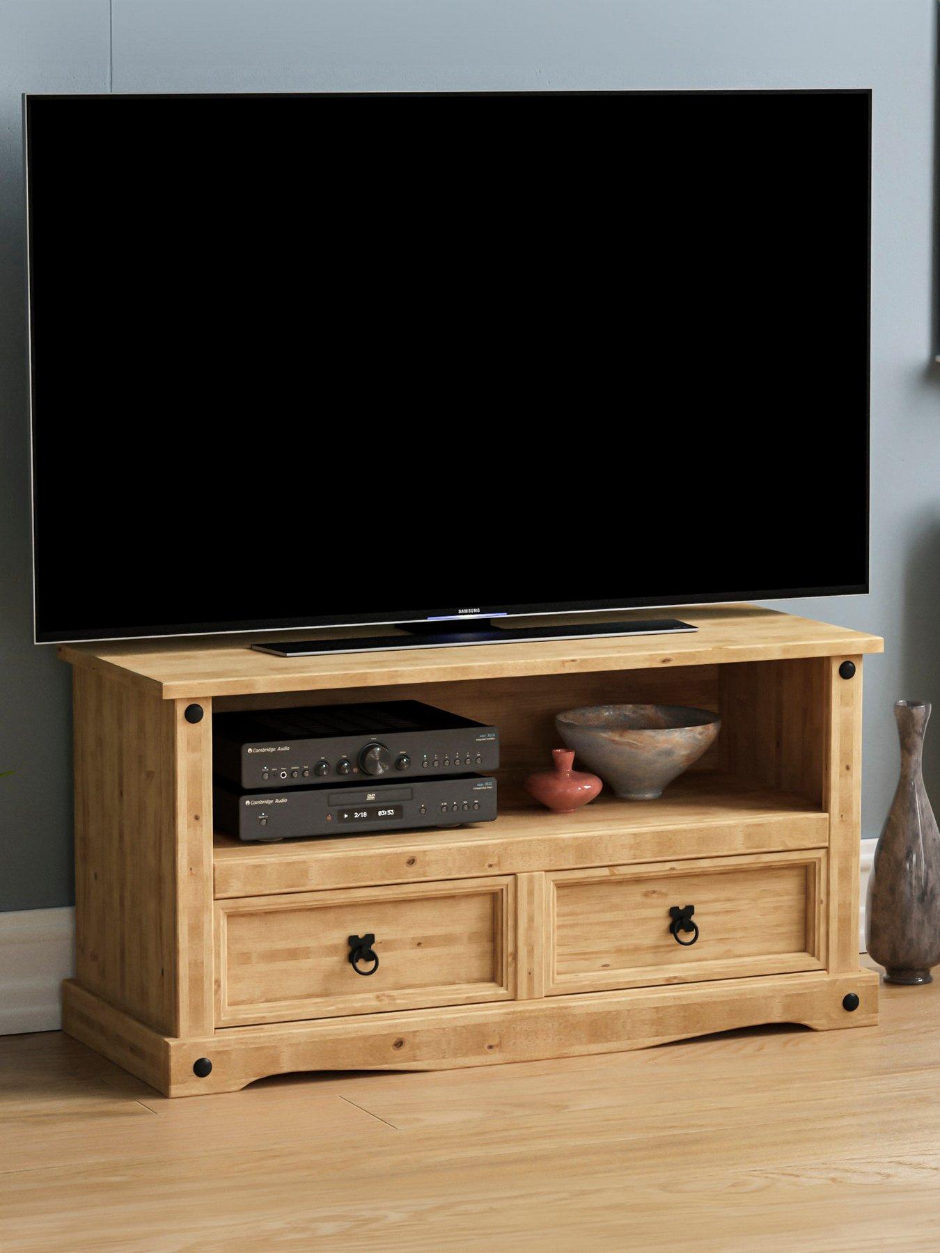 front image of vida-designs-corona-2-drawer-flat-screen-tv-unit-fits-up-to-50