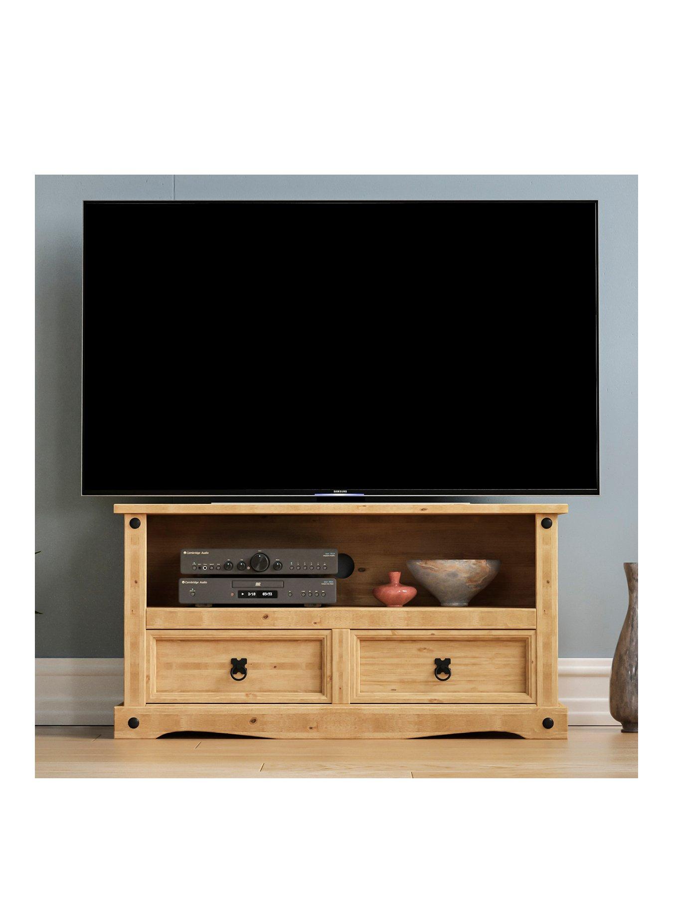 stillFront image of vida-designs-corona-2-drawer-flat-screen-tv-unit-fits-up-to-50