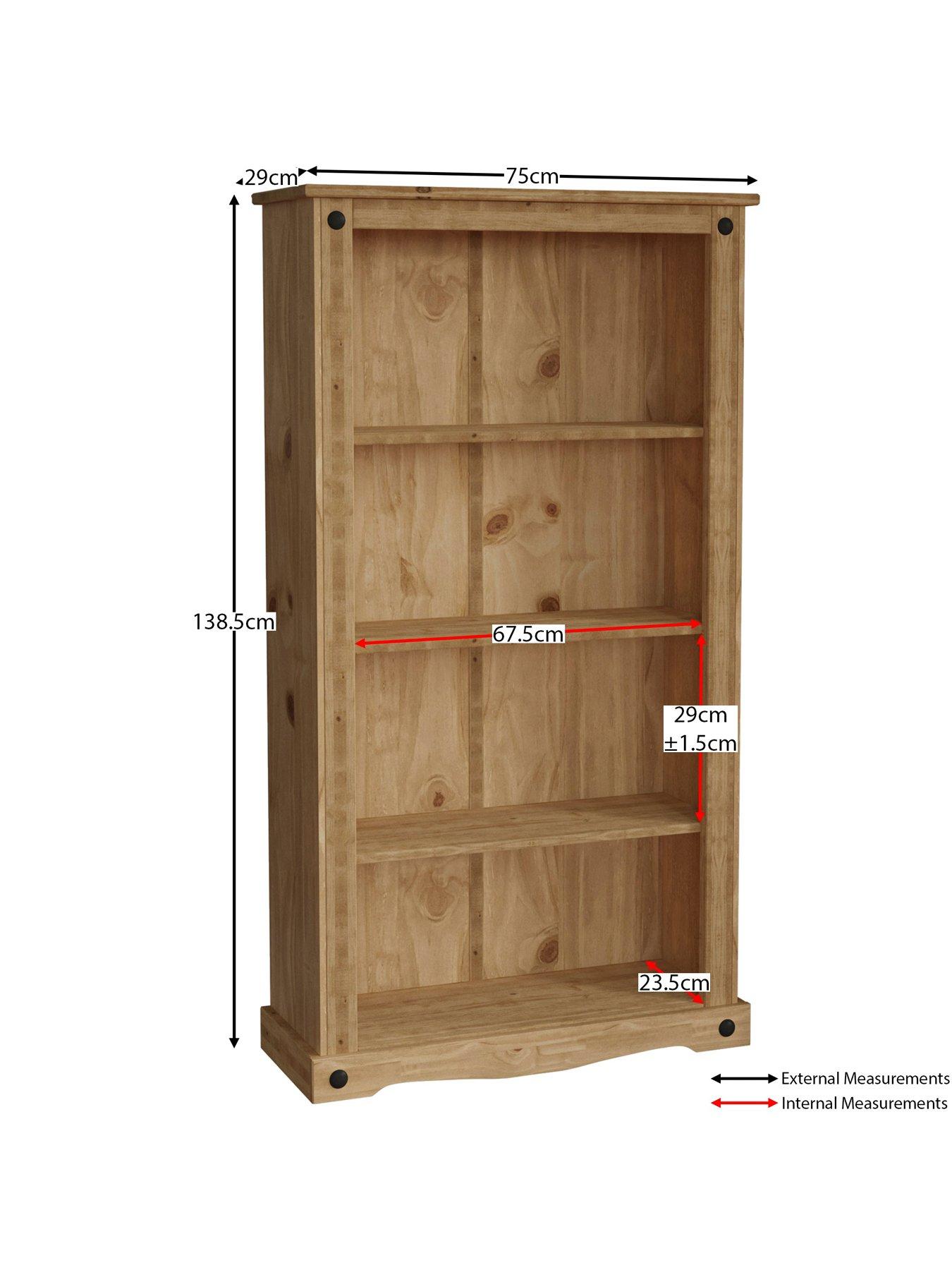 Image 7 of 7 of Vida Designs Corona Medium Bookcase