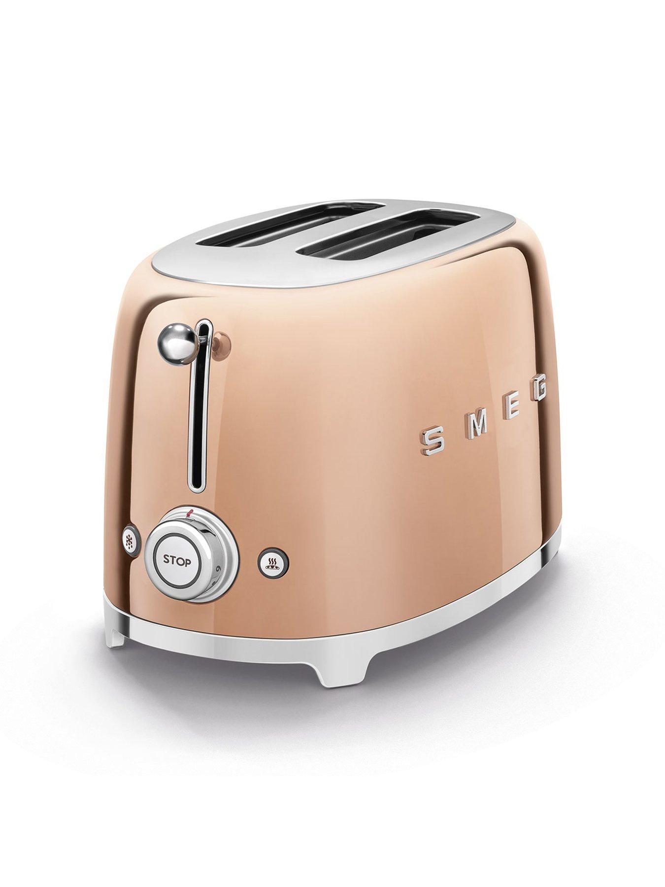  image of smeg-eejb269-kettle-amp-2-slice-toaster-rose-gold
