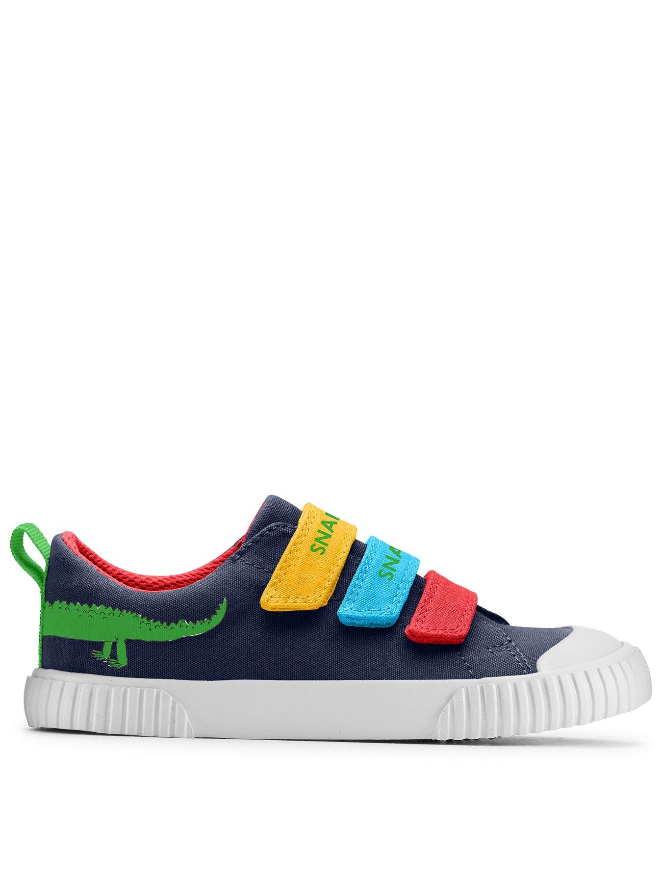 undefined Roald Dahl The Enormous Crocodile Foxing Ace Kid Shoe - Navy