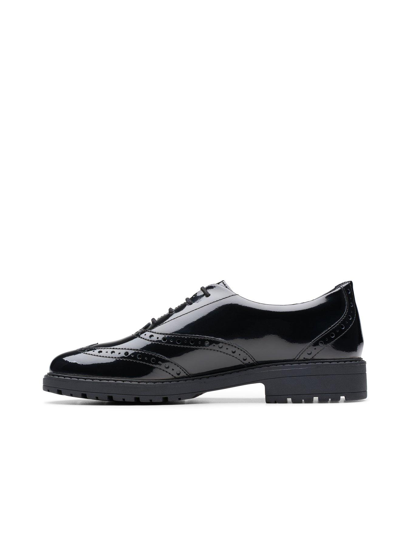  image of clarks-loxham-broguenbsp--black