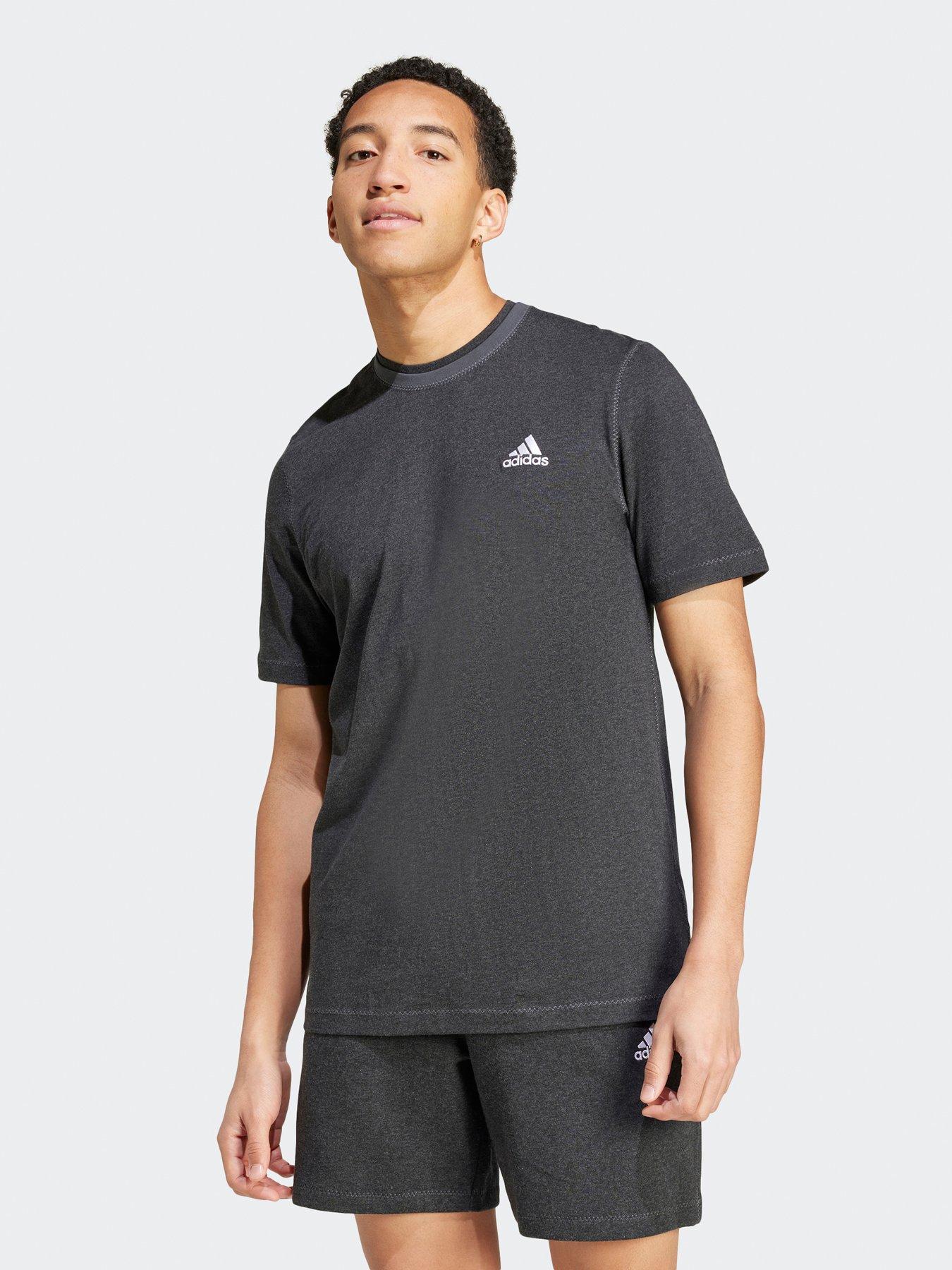 adidas-sportswear-mens-seasonal-essentials-melange-t-shirt-black