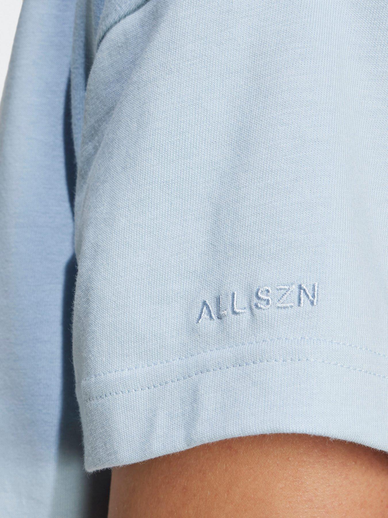  image of adidas-sportswear-mens-all-szn-t-shirt-blue