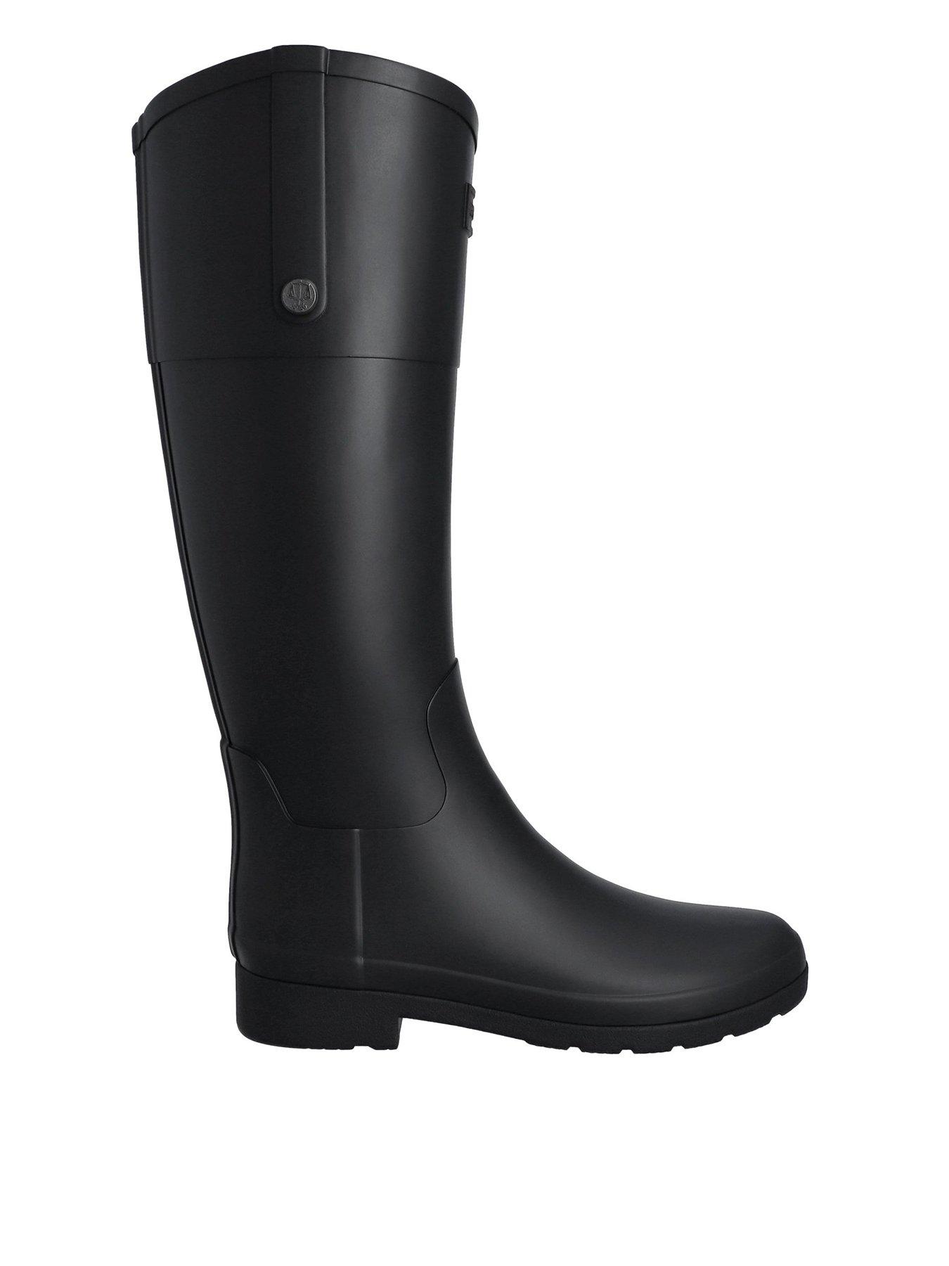 Hunter Women's Refined Riding Boots Black Littlewoods