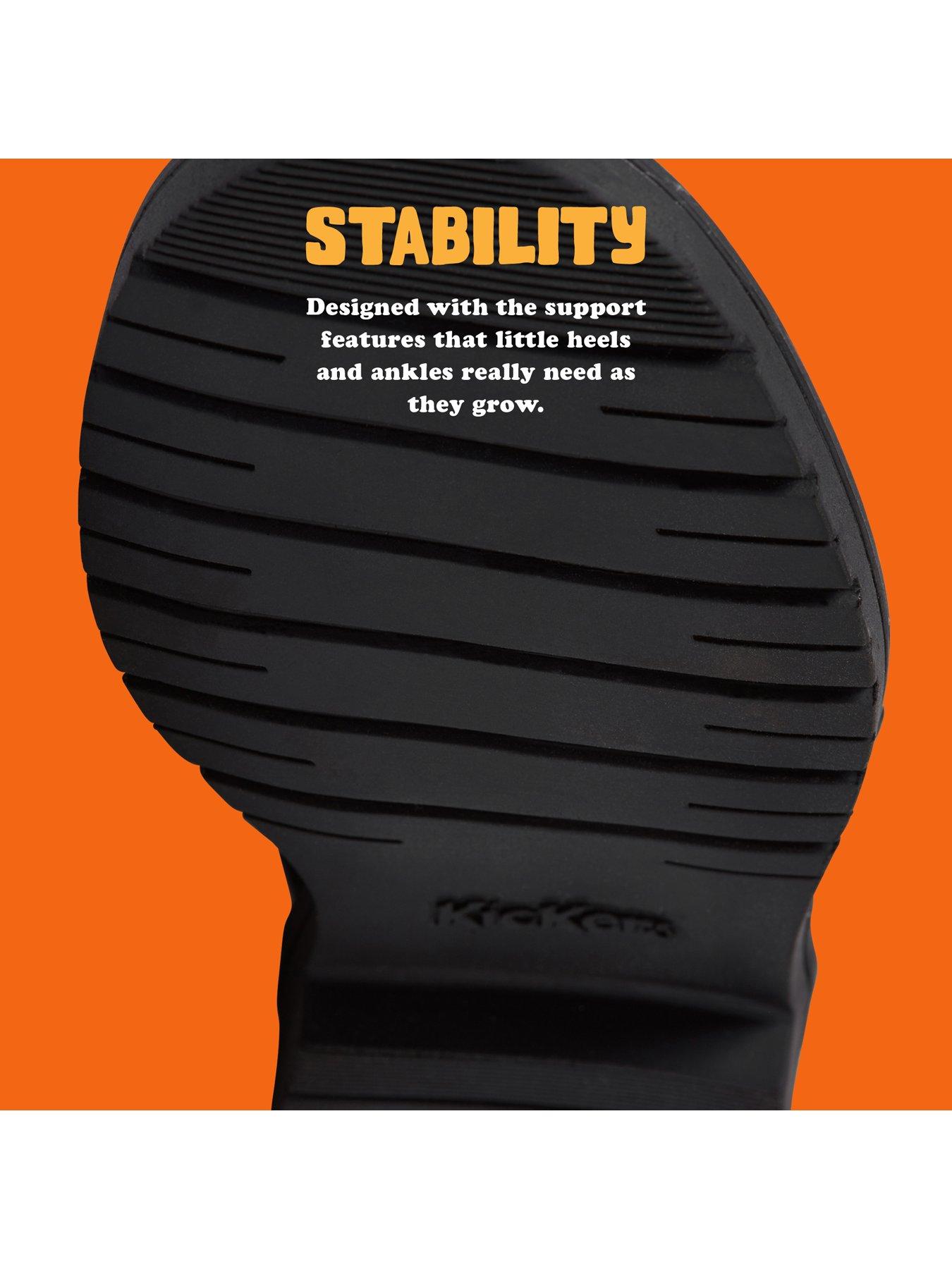 Image 6 of 7 of Kickers Lachly T Bar Patent Leather Infant &nbsp;- Black