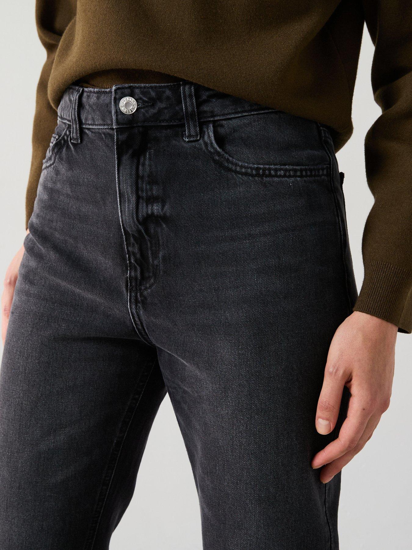  image of mango-mom-jeans-black