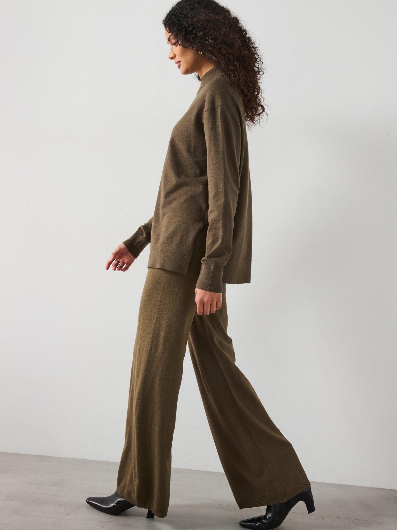 5011286 Khaki Knitted Jumper main image 1