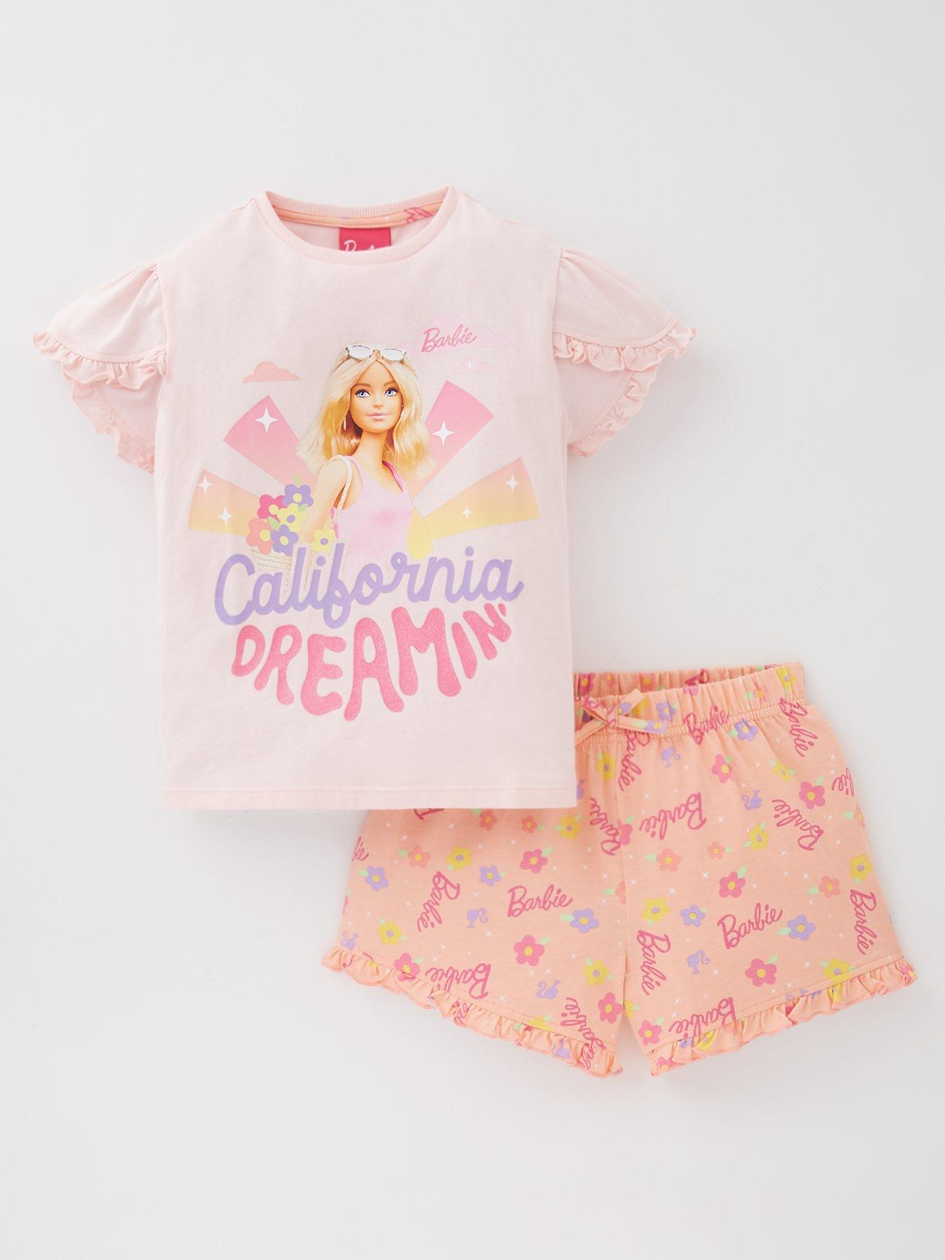 barbie-california-dreamin-short-sleeve-pyjama-set-multi