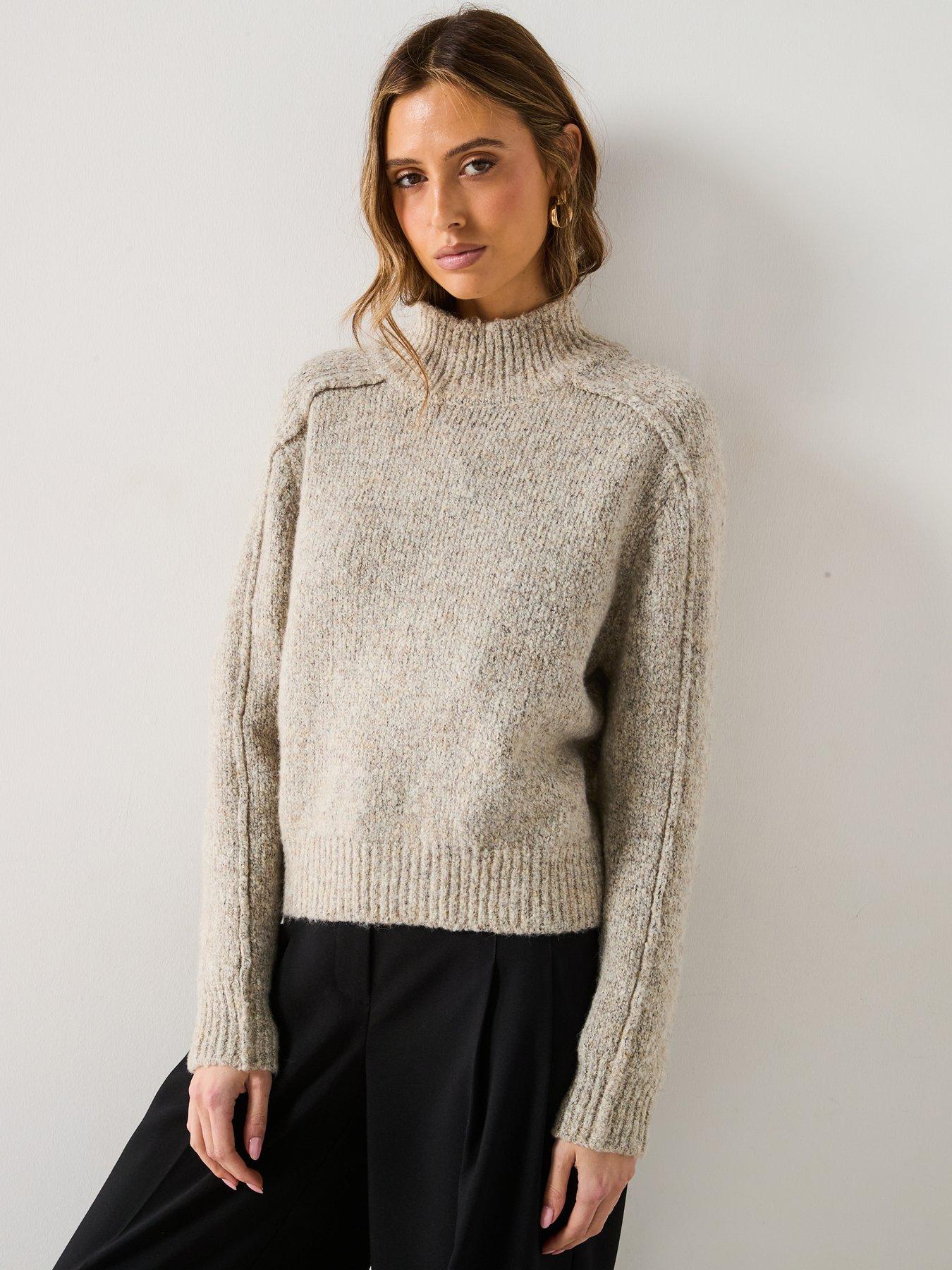 mango-knitted-high-neck-jumper-beige