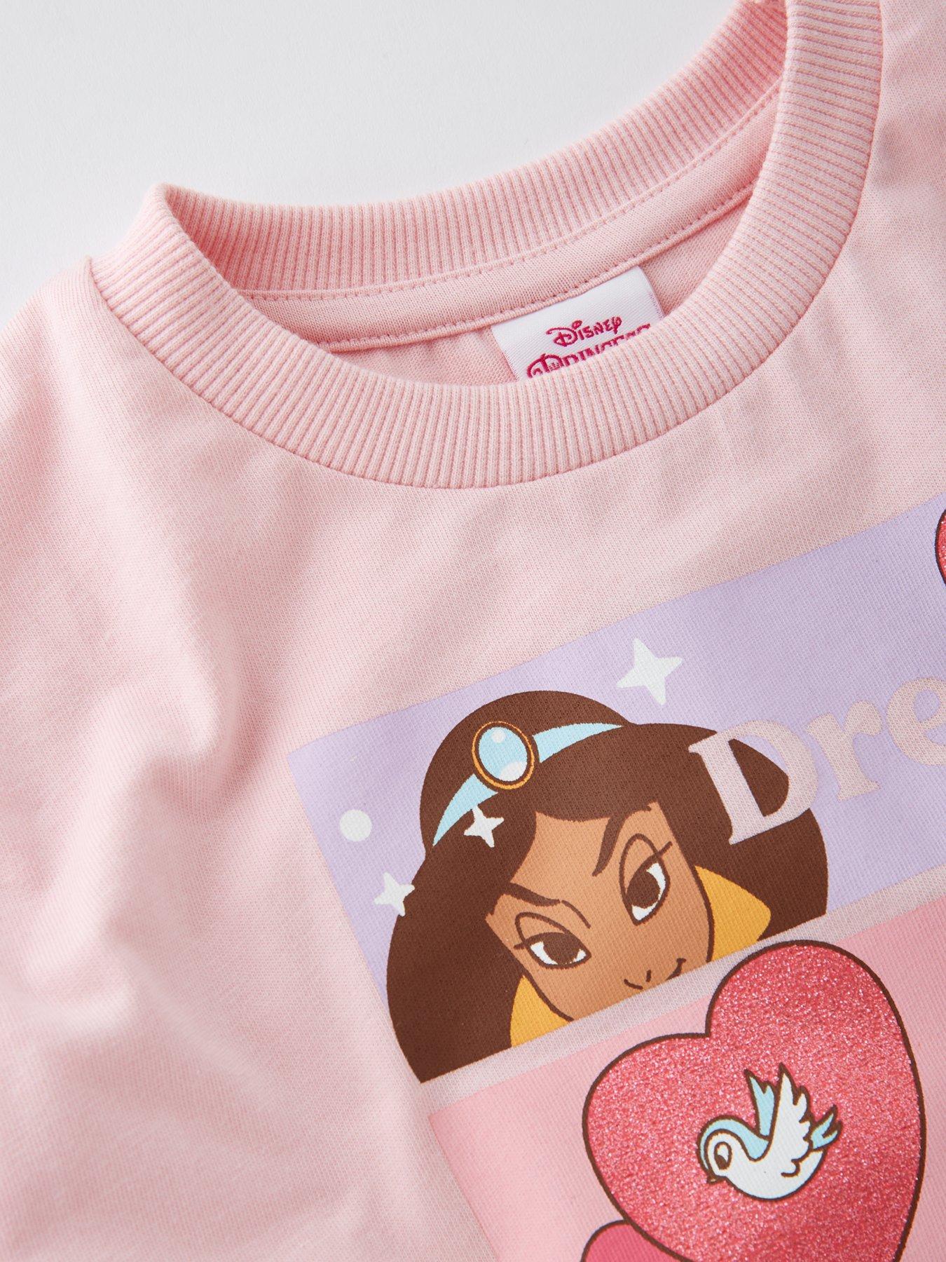  image of disney-princess-oversized-t-shirt-pink