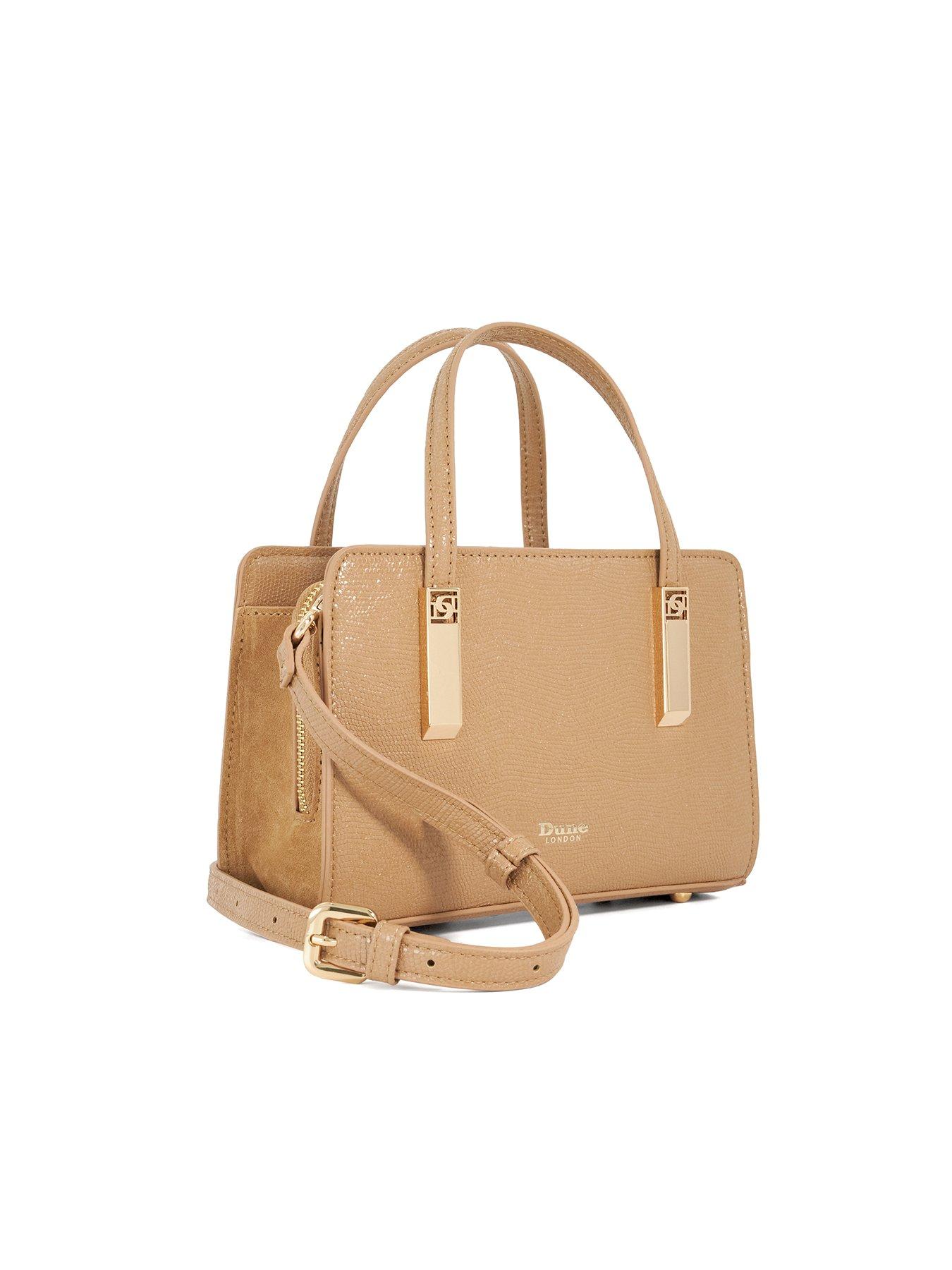  image of dune-london-dinkydenbeigh-small-tote-bag-camel