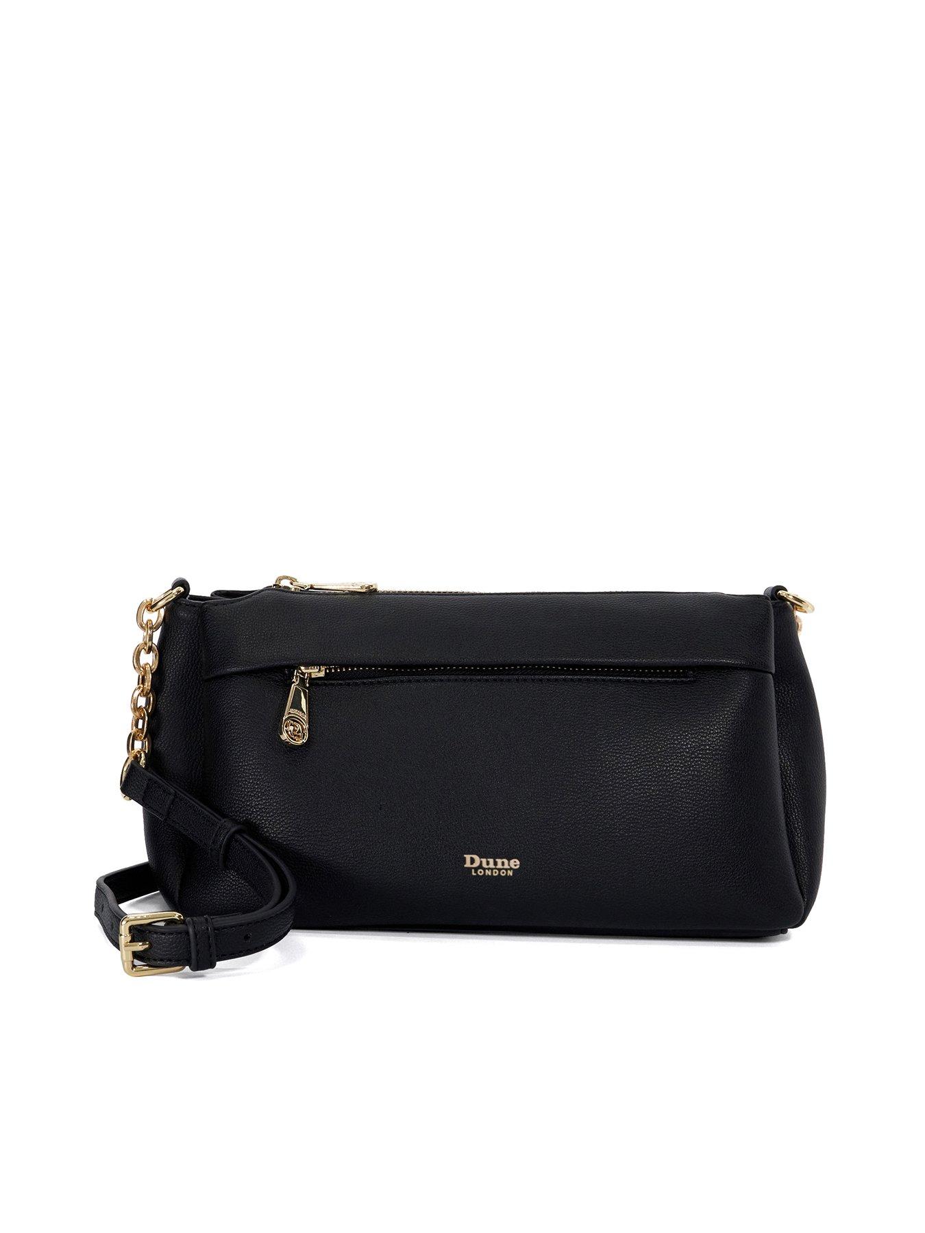 dune-london-drive-chain-strap-shoulder-bag-black