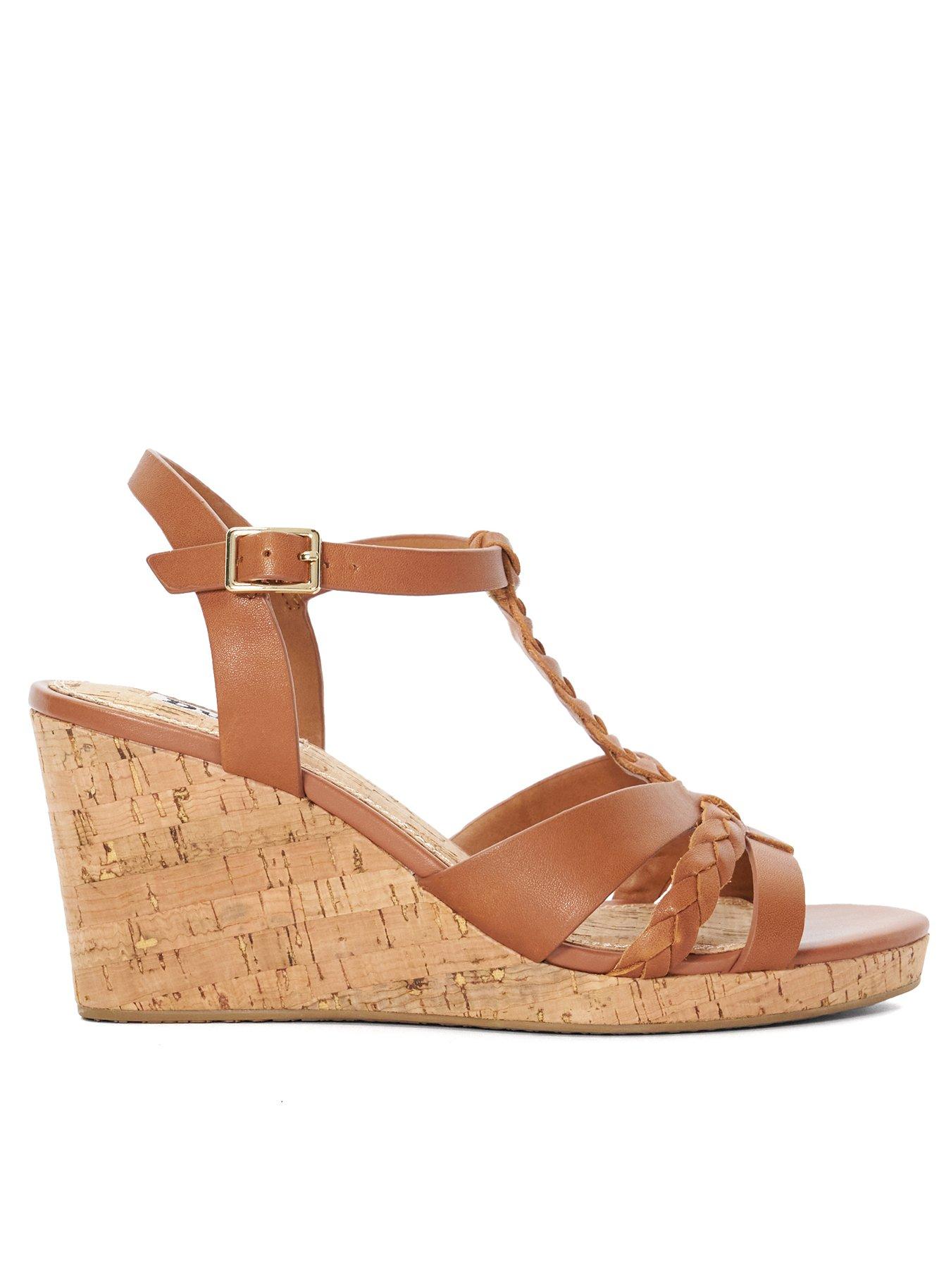 dune-london-koali-leather-cork-wedge-sandals-tan