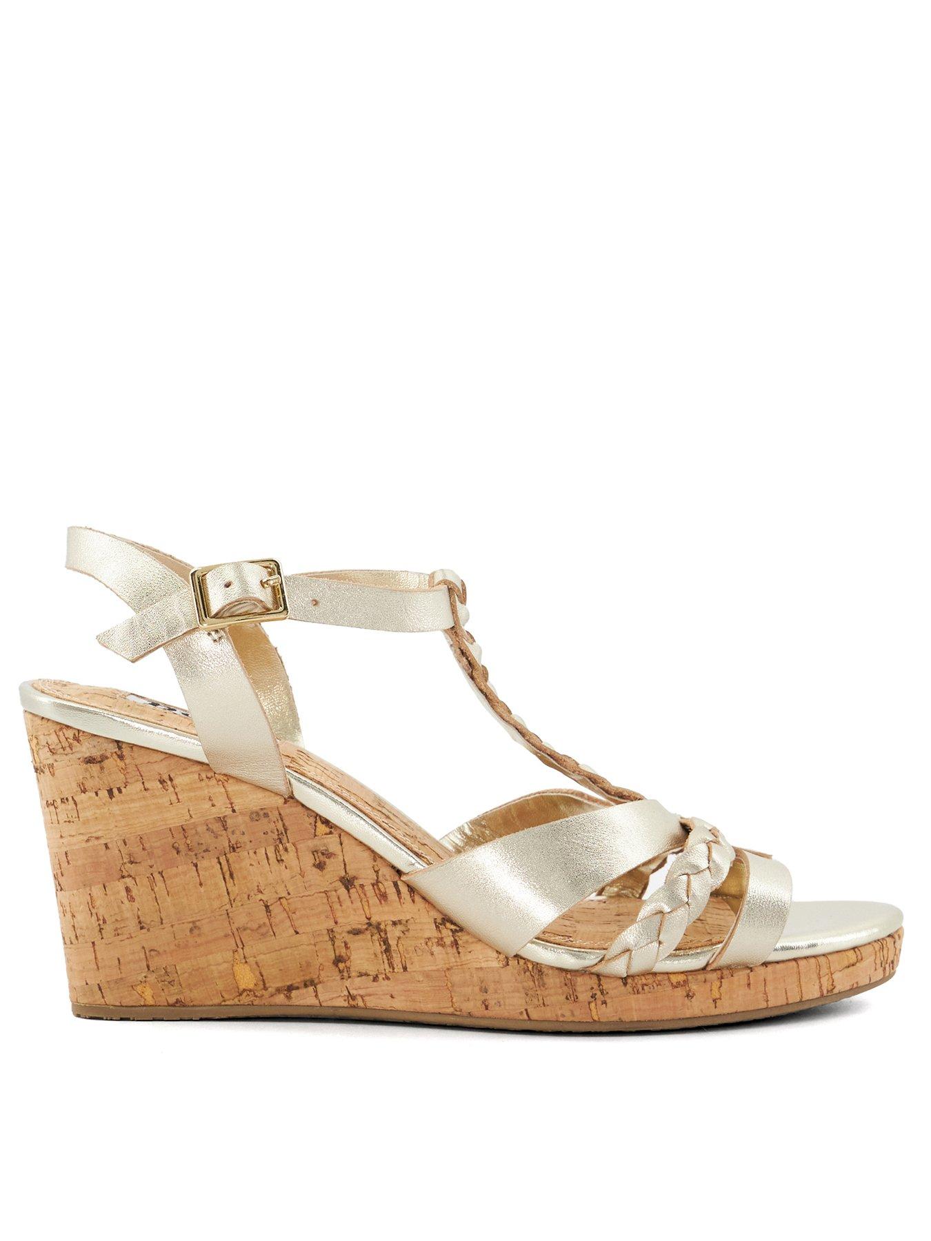 dune-london-koali-leather-cork-wedge-sandals-gold