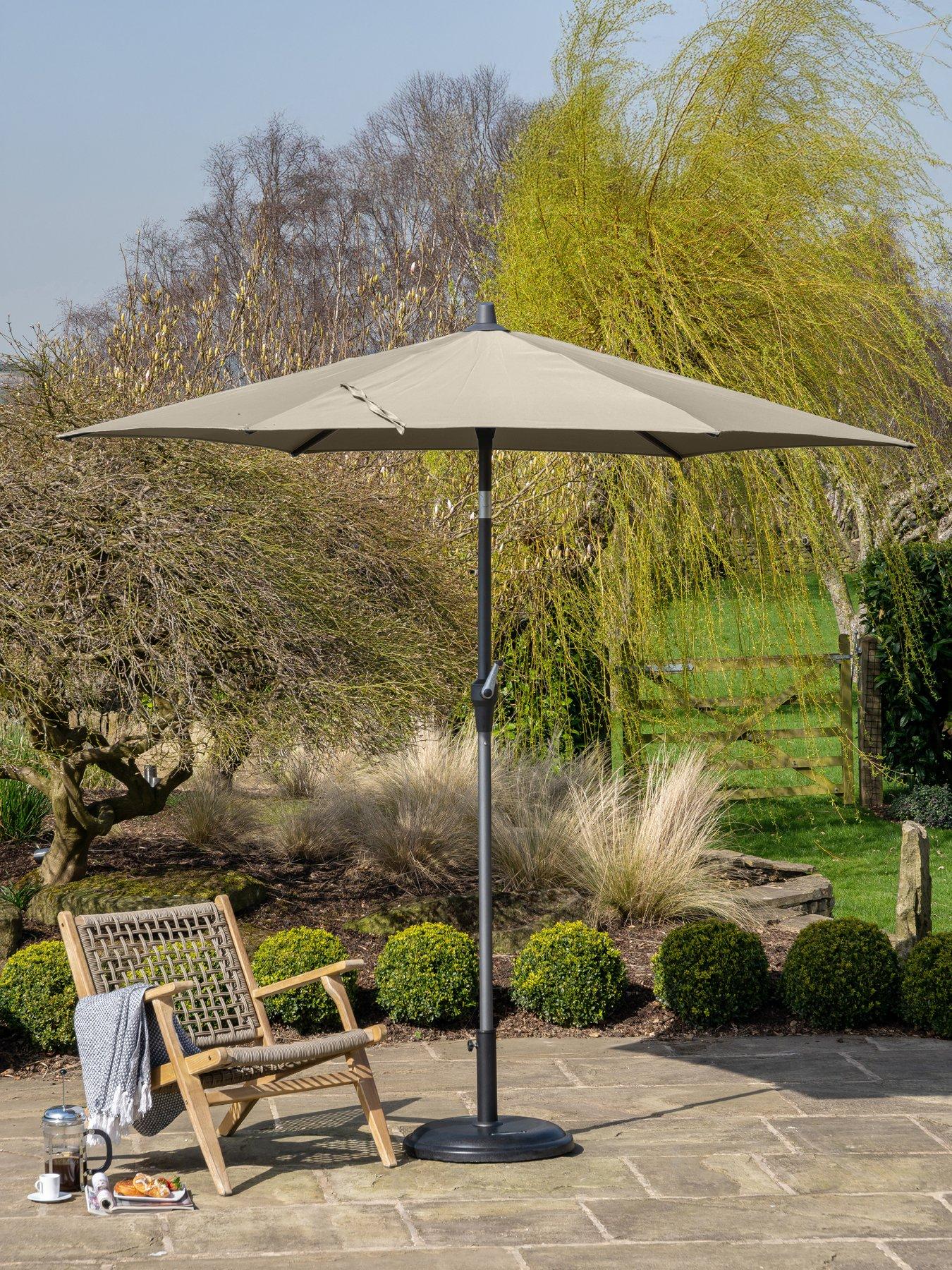 Pacific Lifestyle Riva 2.5m Round Champagne Parasol