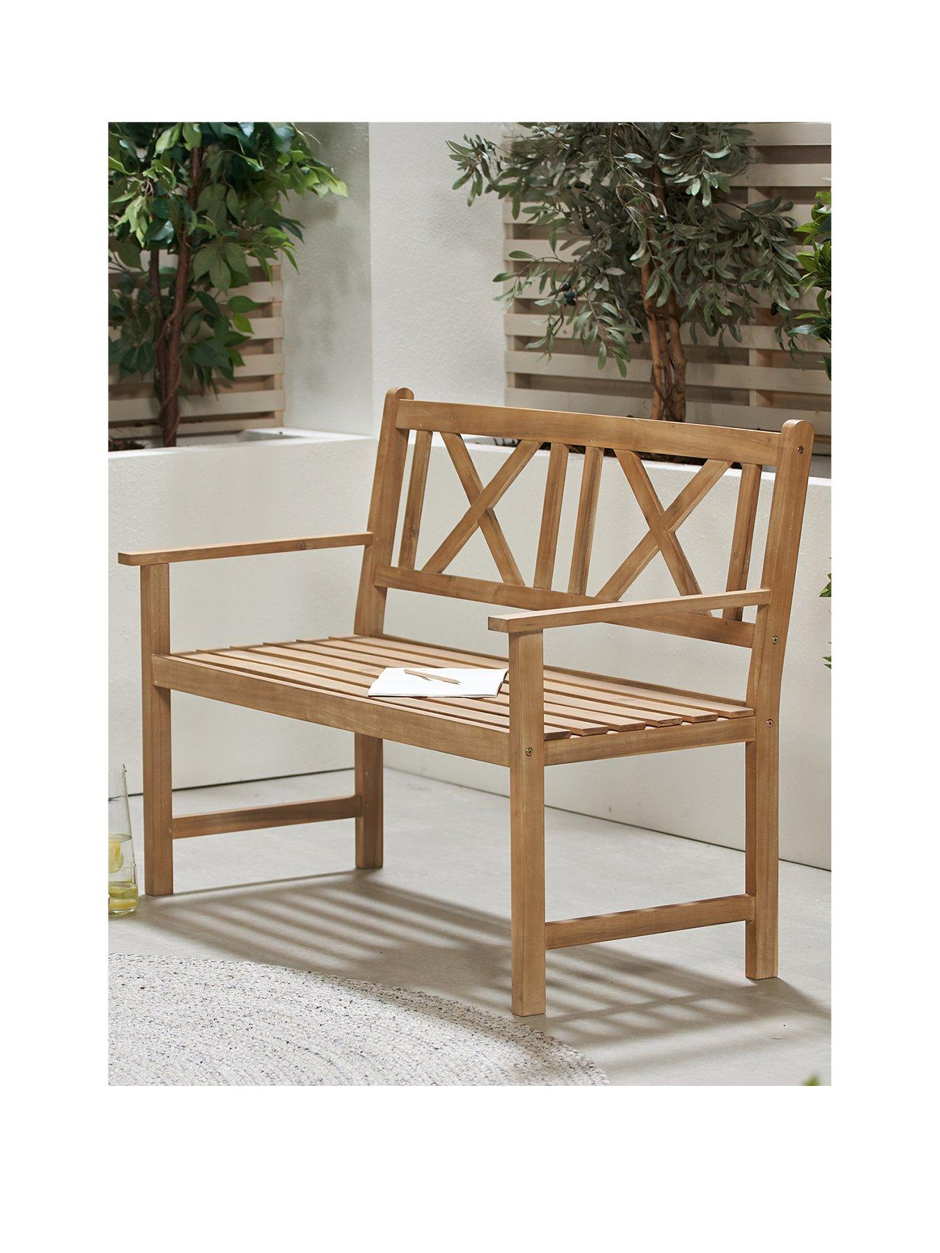 pacific-lifestyle-cambridge-light-teak-outdoor-2-seater-bench