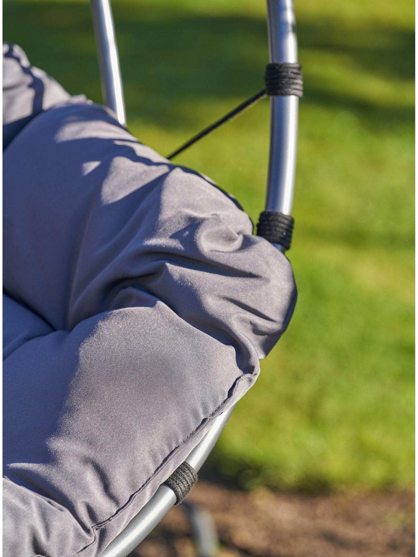  image of pacific-lifestyle-blake-hanging-chair-anthracite